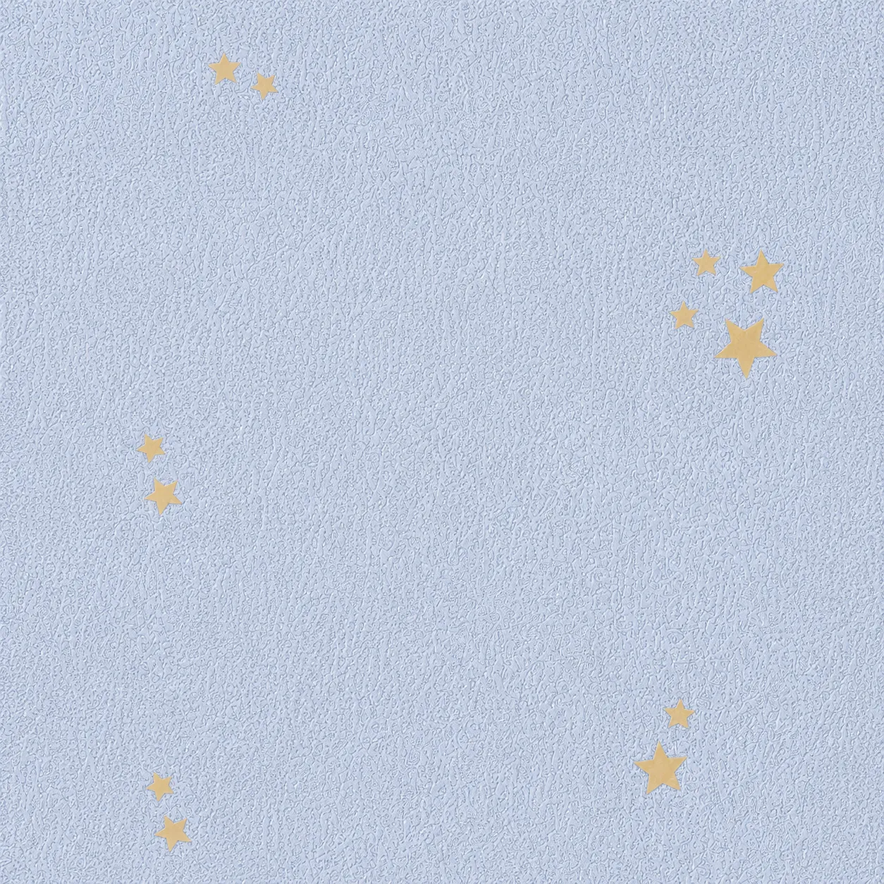 Papel tapiz con estrellas amarillas, Azul (053*10M)
