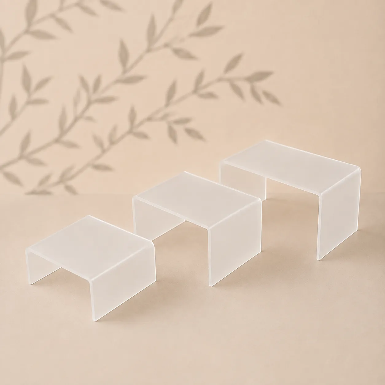 Base acrílica para dar movimiento y altura a decoraciones (10.5*8*6cm)