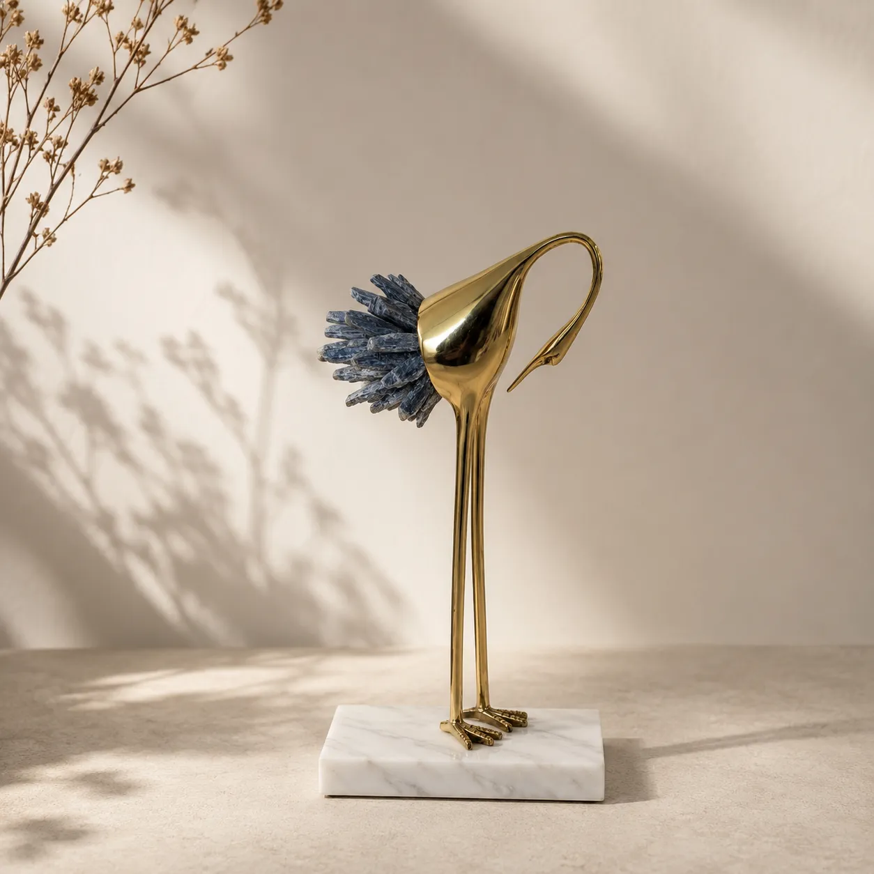 BJ0072 TABLETOP DECOR BRASS 14*8*22