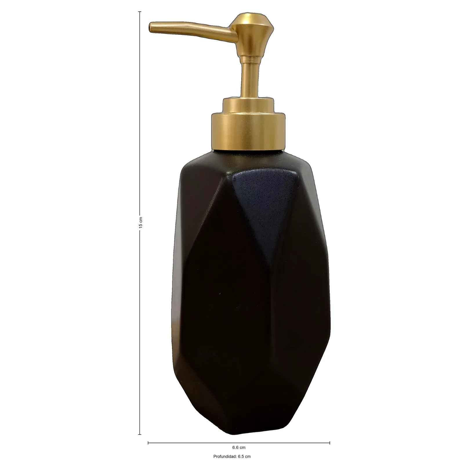 BL0008-1 BOTTLE BLACK 6.6*6.5*15