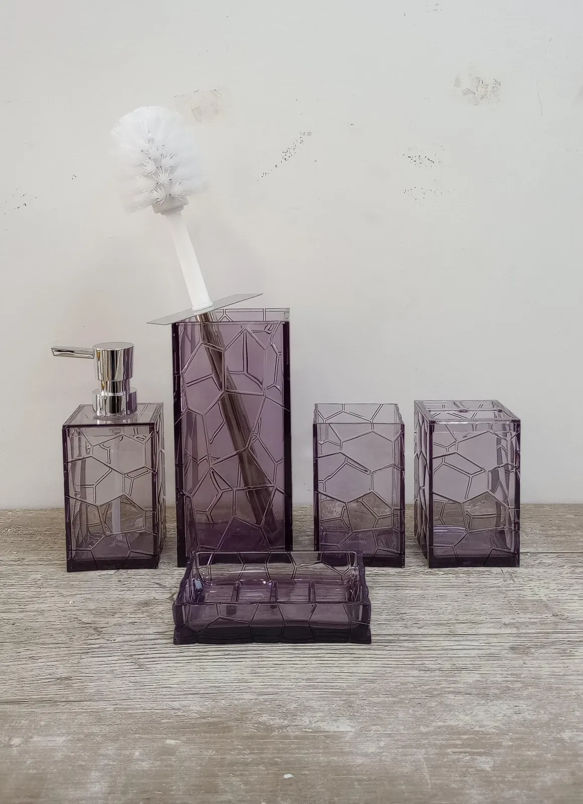 BL0024-1 SET-5PCS WHITE