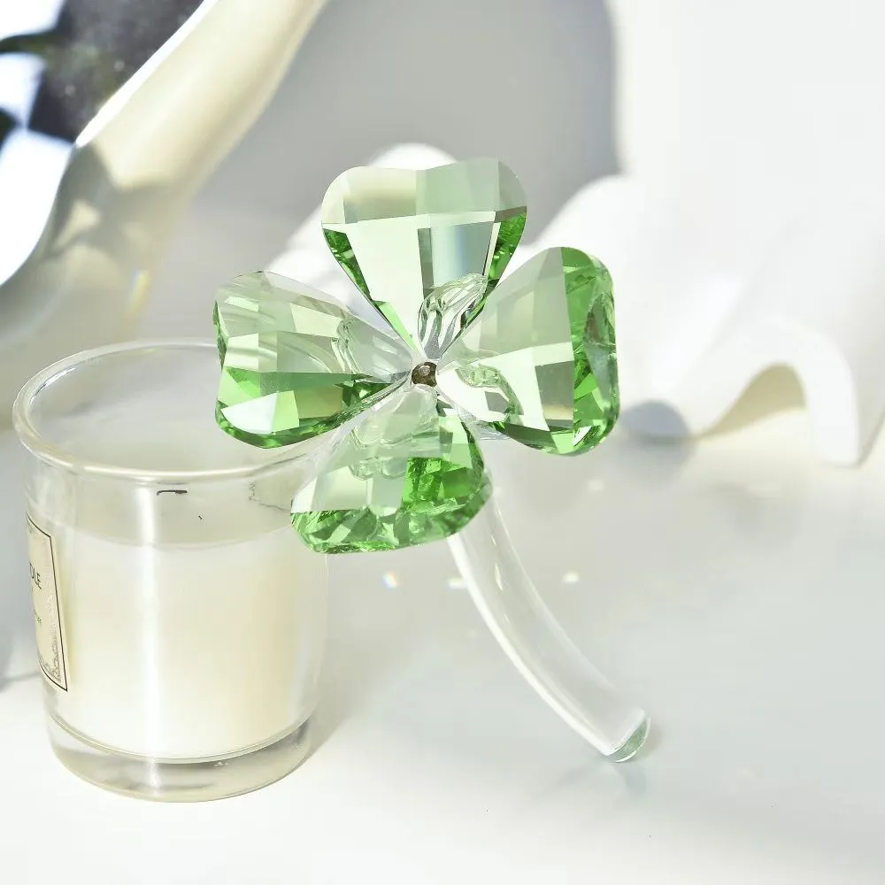 CRYTAL CLOVER GREEN 7*11CM