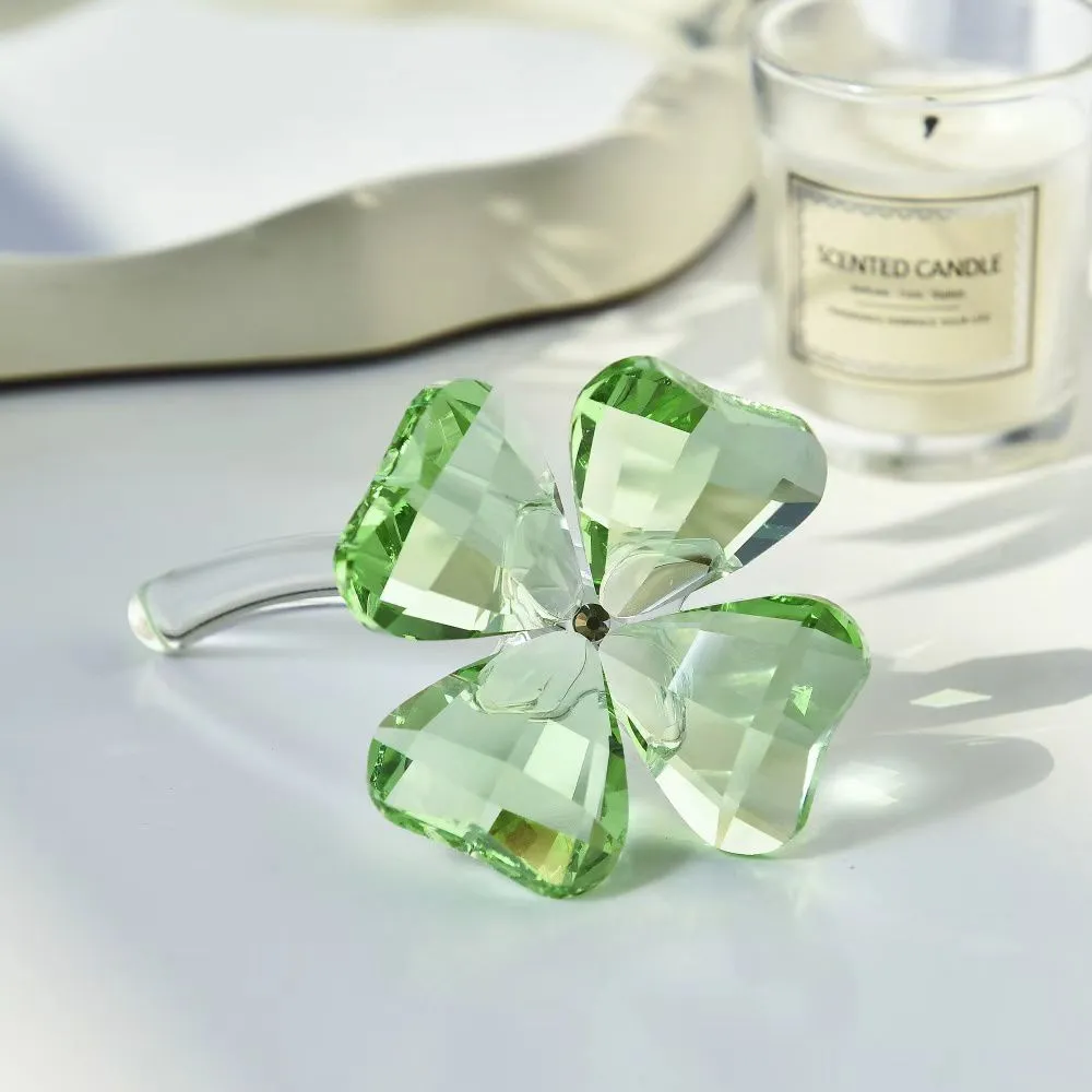 CRYTAL CLOVER GREEN 7*11CM