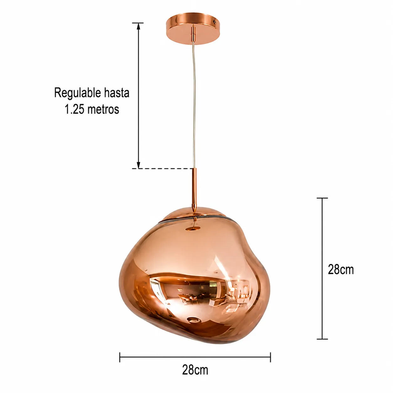 LAMP COLG CTL3016 ROSA