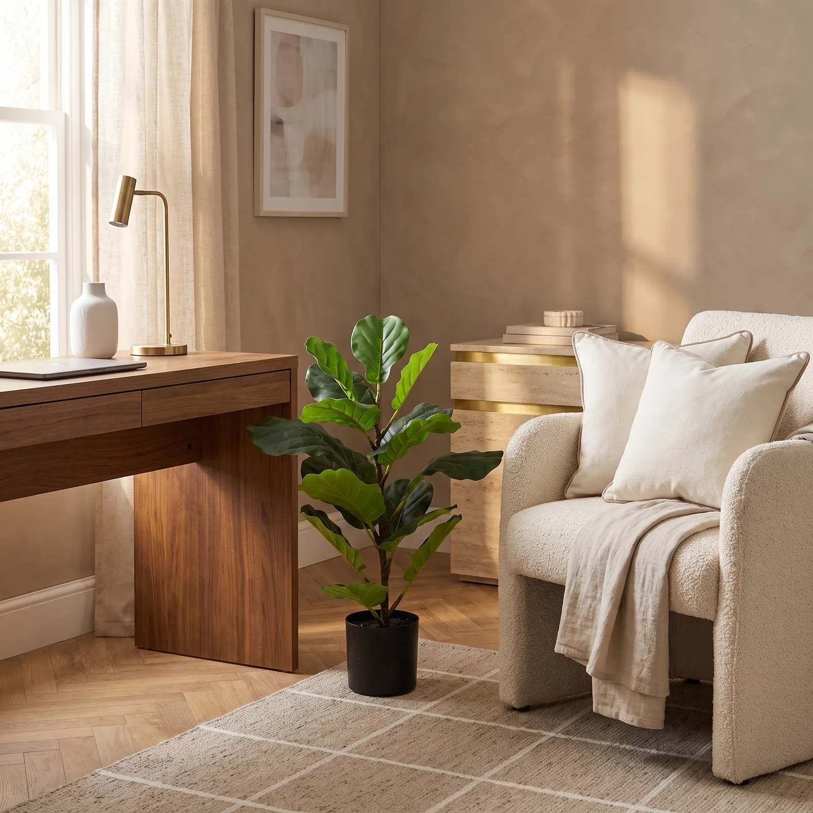 Árbol artificial higuera lira, Verde (12*60)