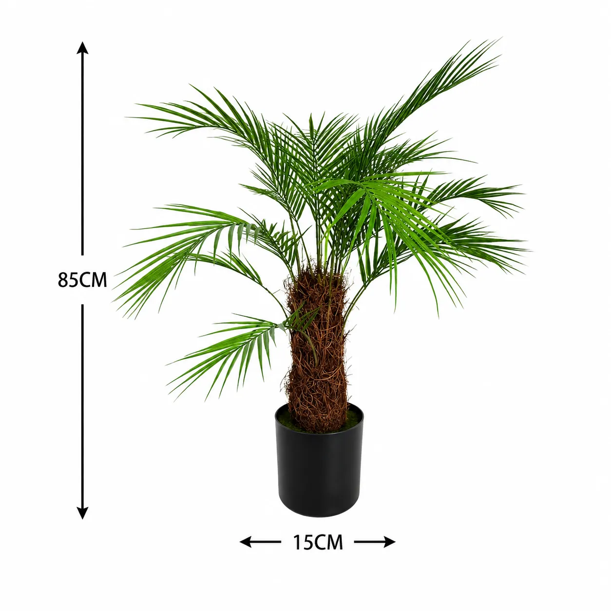 Palmera de bambú artificial, Verde (15*85cm)