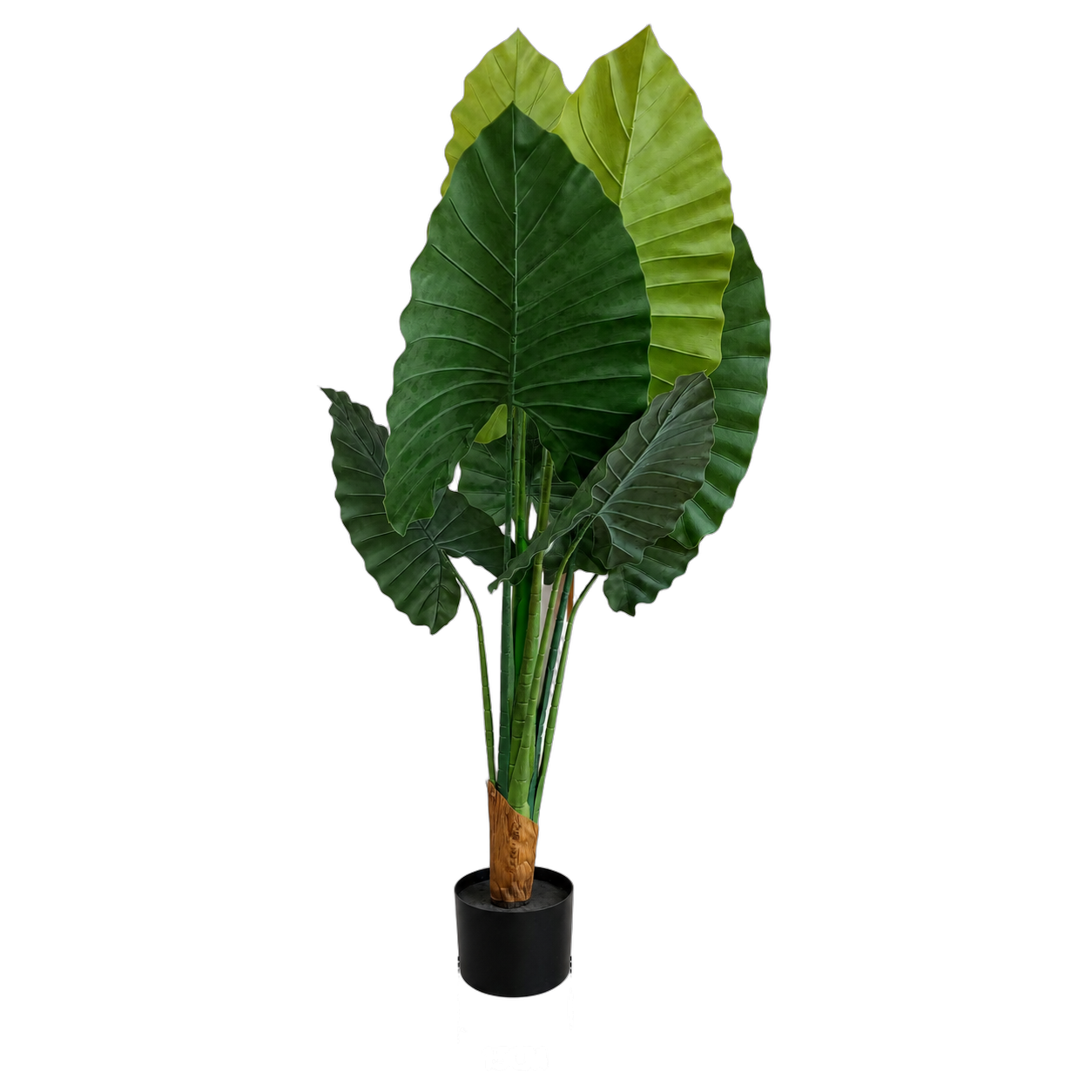 Planta artificial Alocasia grande, Verde (15*120cm)