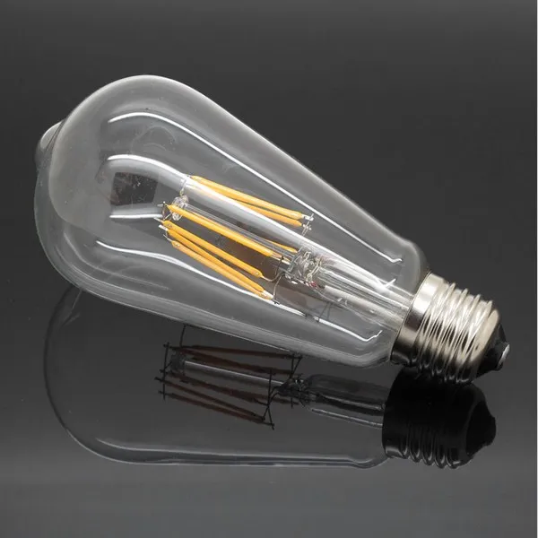 E27 BULB 4W/300LM COLOR WHITE 6000K