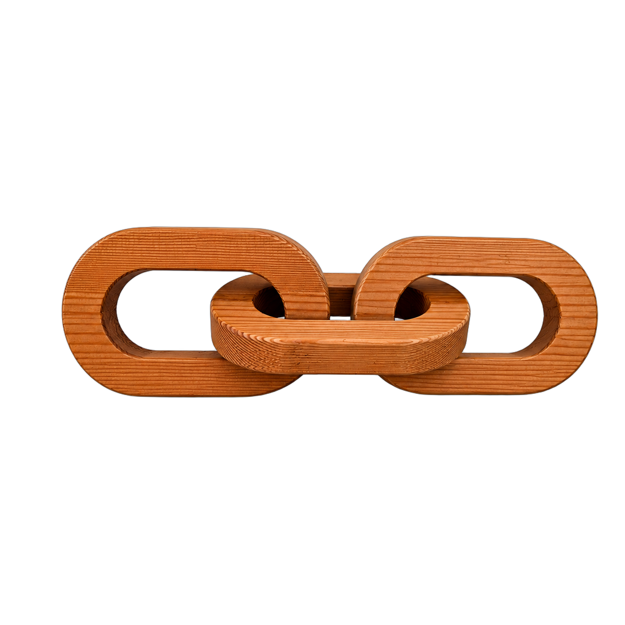 Cadena decorativa de madera colgante, Café (33*10cm)