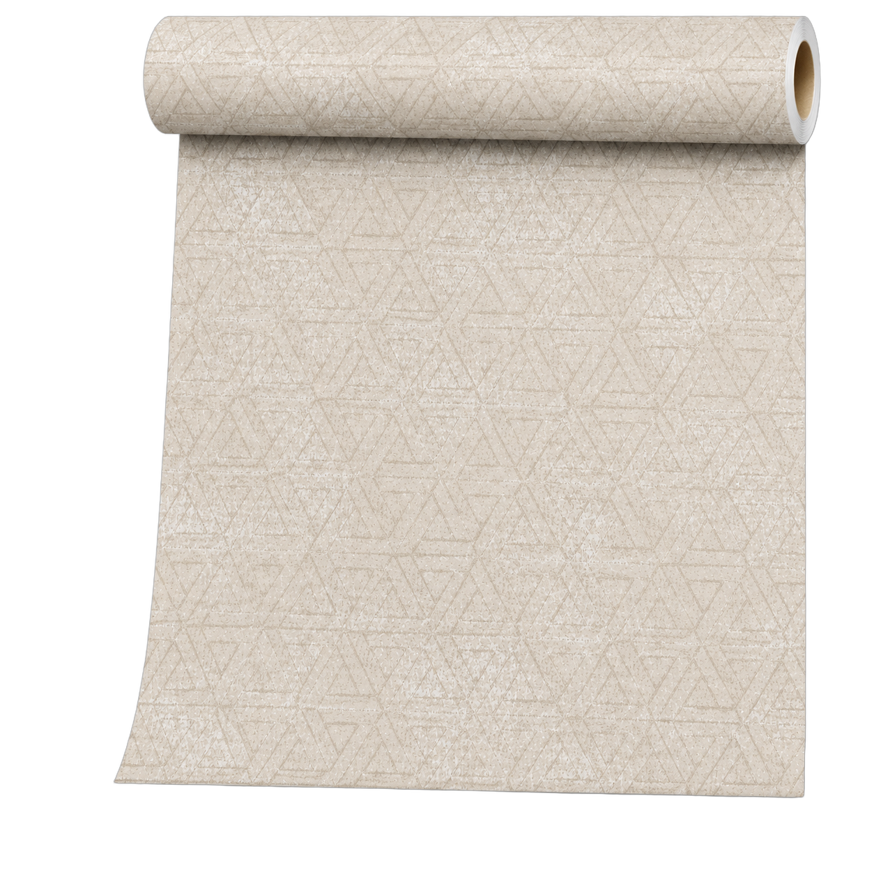 Papel tapiz textura geométrica, Beige y dorado (053*10M)