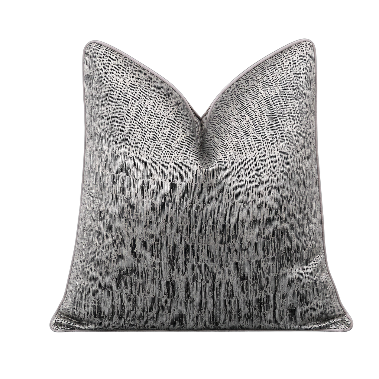 Cojín tela Jacquard liso, Metalizado (45*45cm)