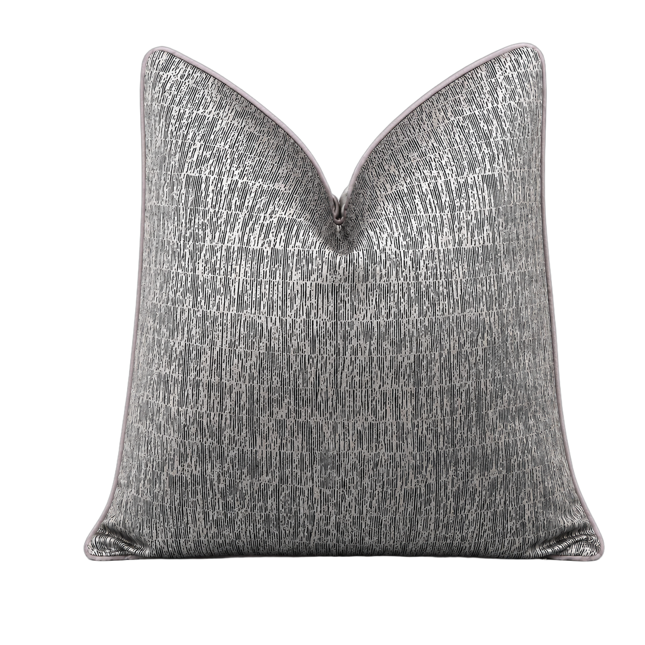 Cojín tela Jacquard liso, Metalizado (50*50cm)