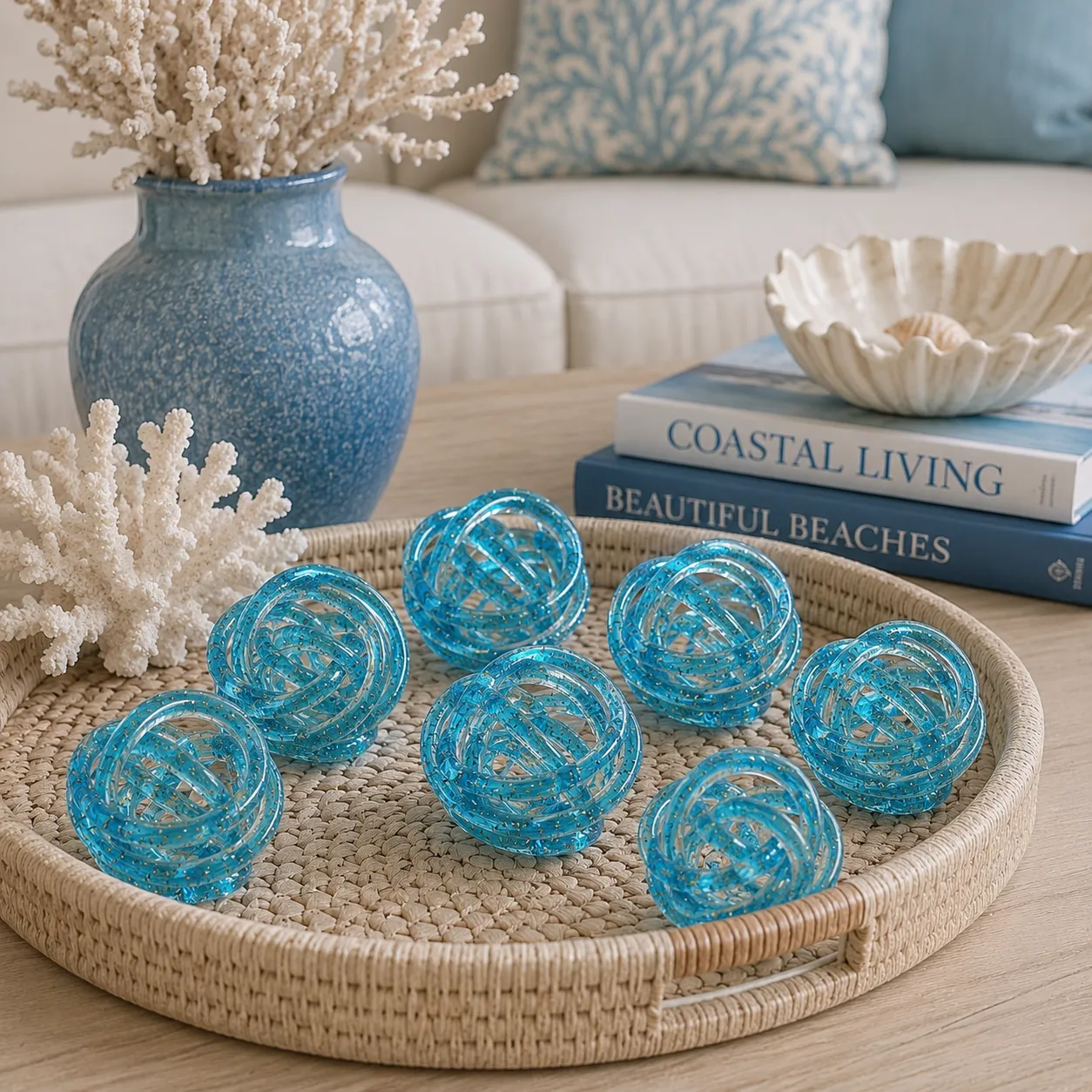 GLASS KNOT AZUL -DIA 9