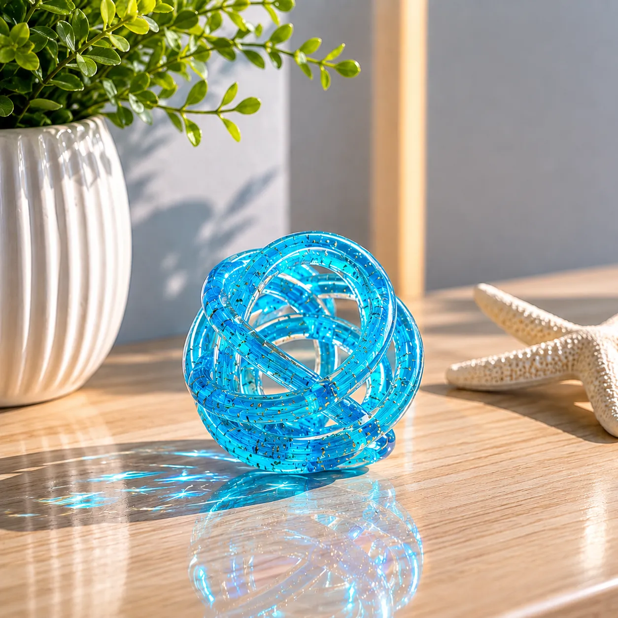 GLASS KNOT AZUL -DIA 9