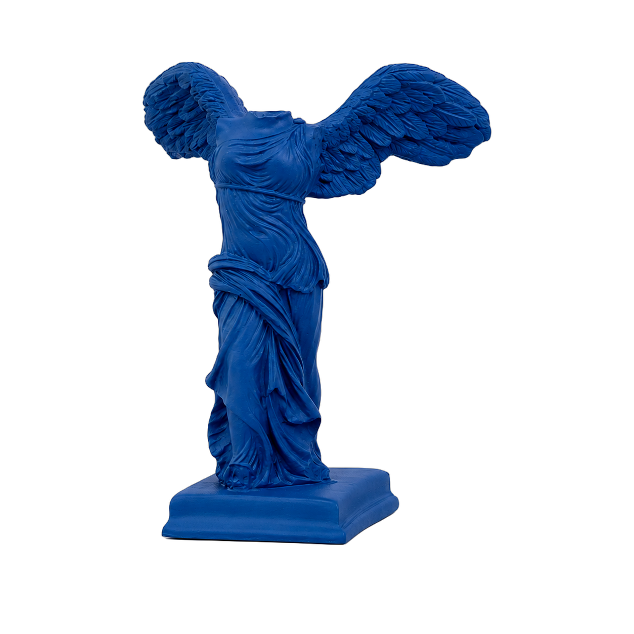 Adorno diosa alada clásica, Azul (10*7*10cm)