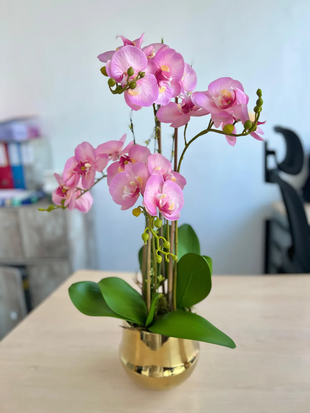 BONSAI JY80072 ROSADO LENGTH 65CM POT SIZE 16CM*20CM
