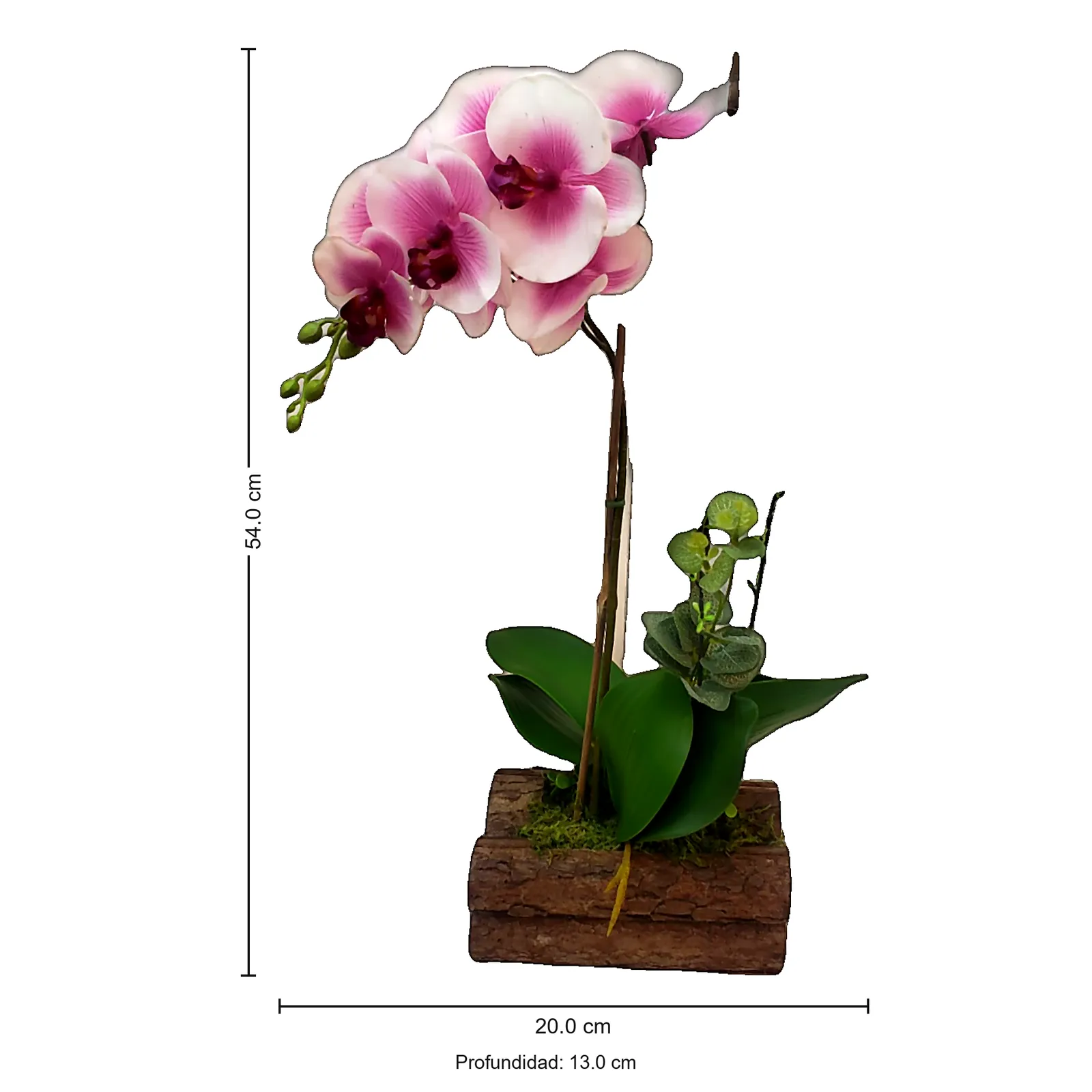 BONSAI JY80075 BLANCO CON ROSADO
