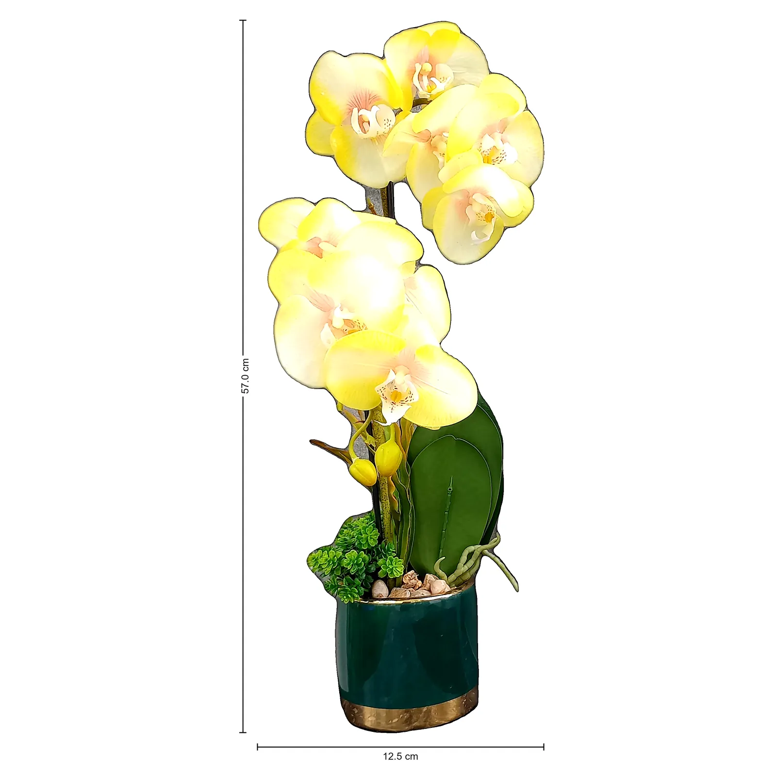 BONSAI JY80081 AMARILLO B/A (28-50) H57CM*W28CM POT SIZE D*12*H11CM