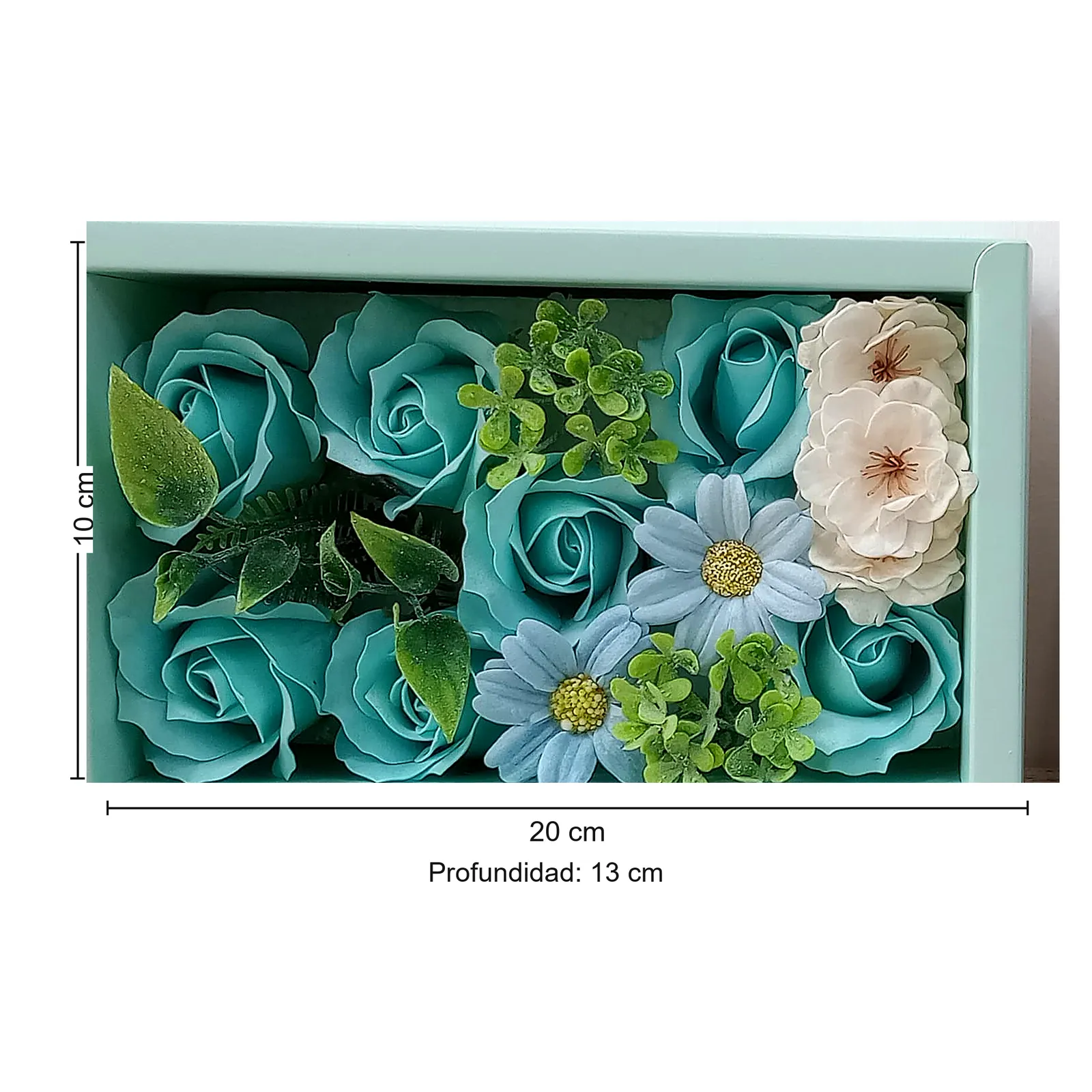 BOUQUET DE FLORES K-633 CELESTE
