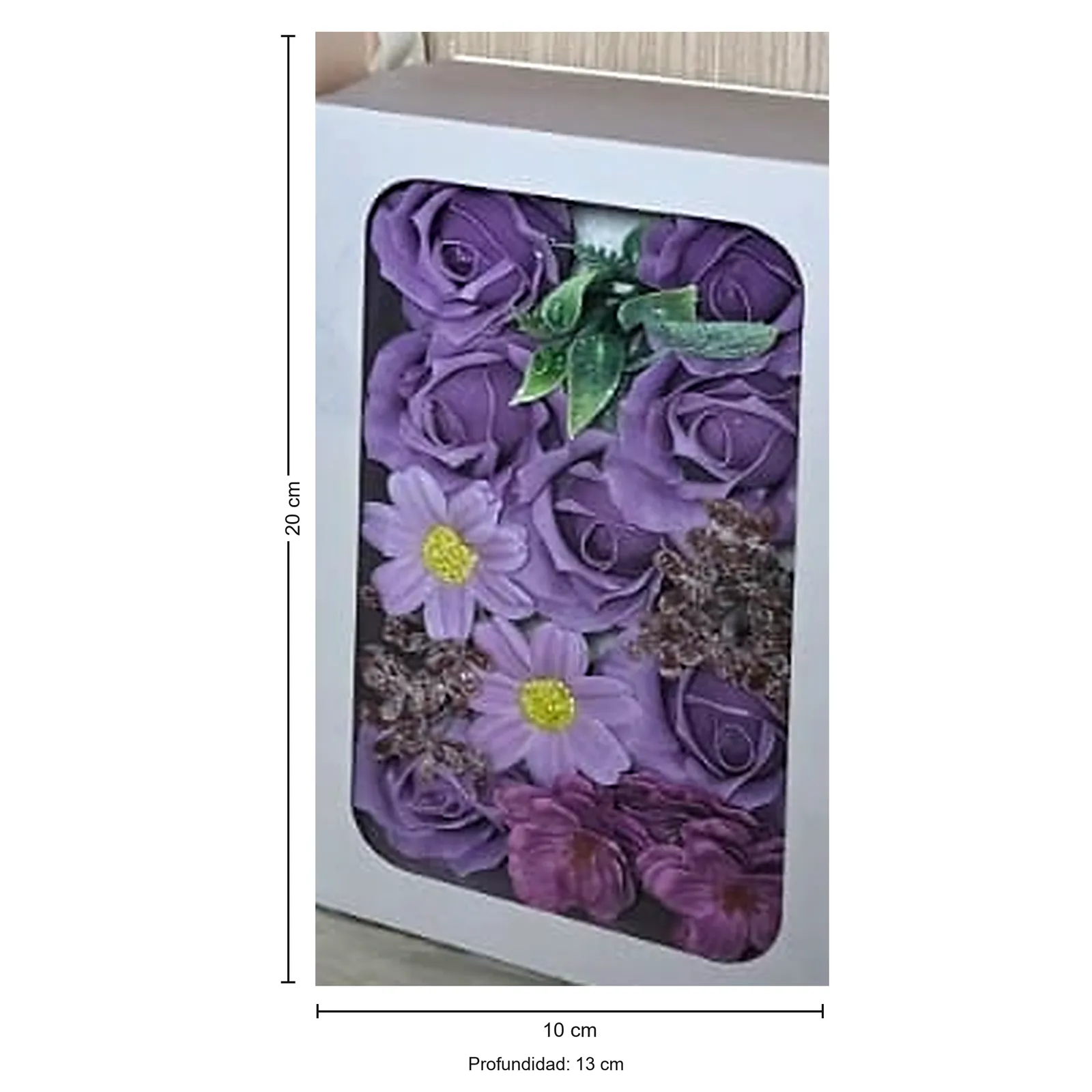 BOUQUET DE FLORES K-633 LILA