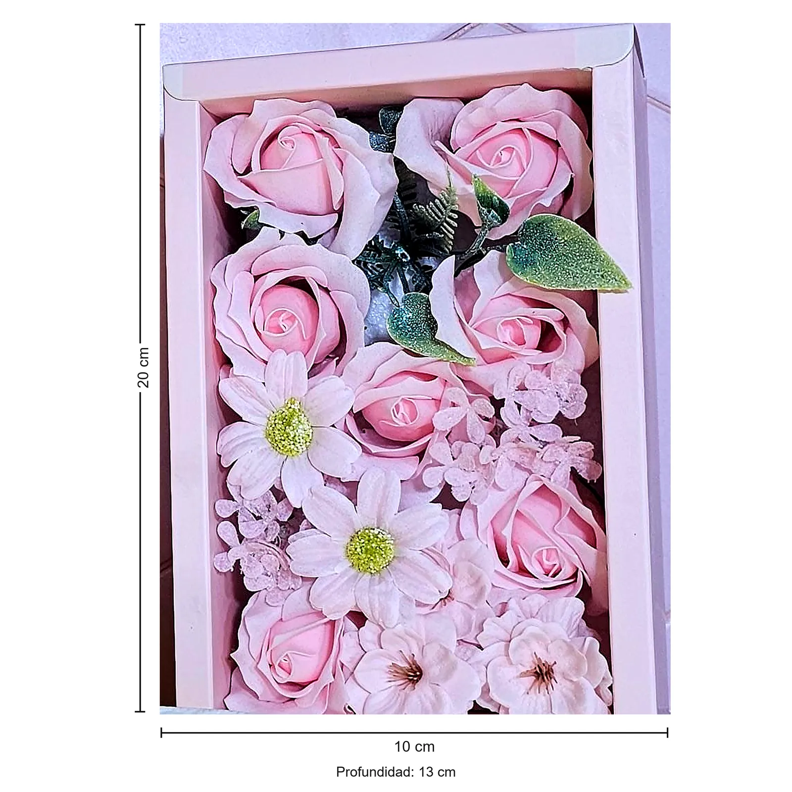 BOUQUET DE FLORES K-633 ROSADO