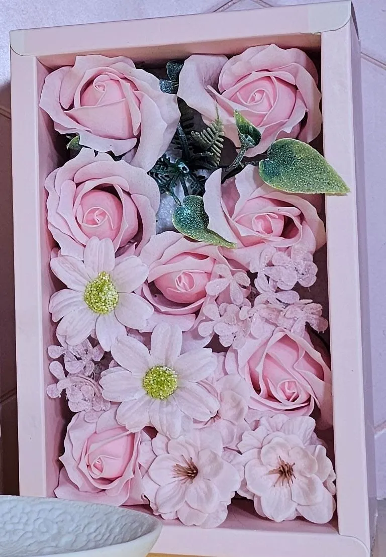 BOUQUET DE FLORES K-633 ROSADO