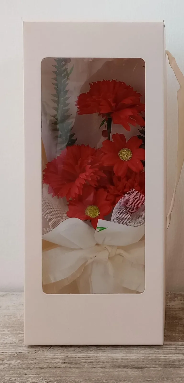 BOUQUET DE FLORES K-715 ROJO