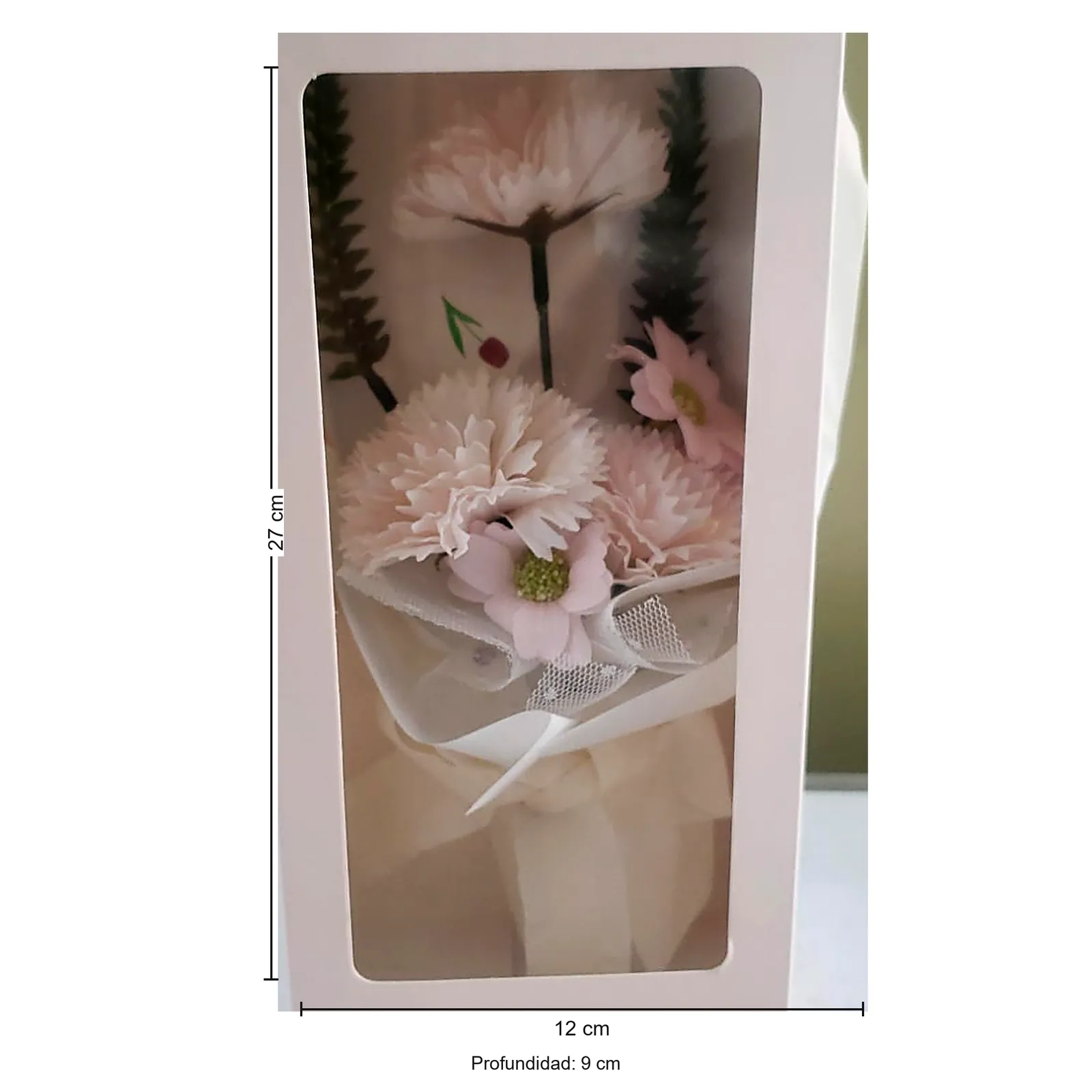 BOUQUET DE FLORES K-715 ROSADO