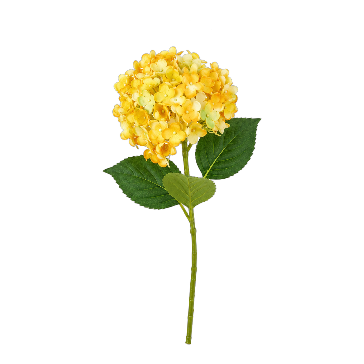 Ramo de hortensias artificiales, Amarillo (20*50cm)