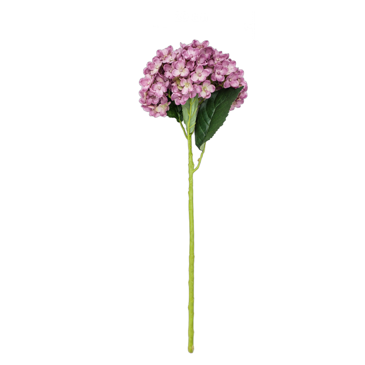 Ramo de hortensias artificiales, Lila (20*50cm)