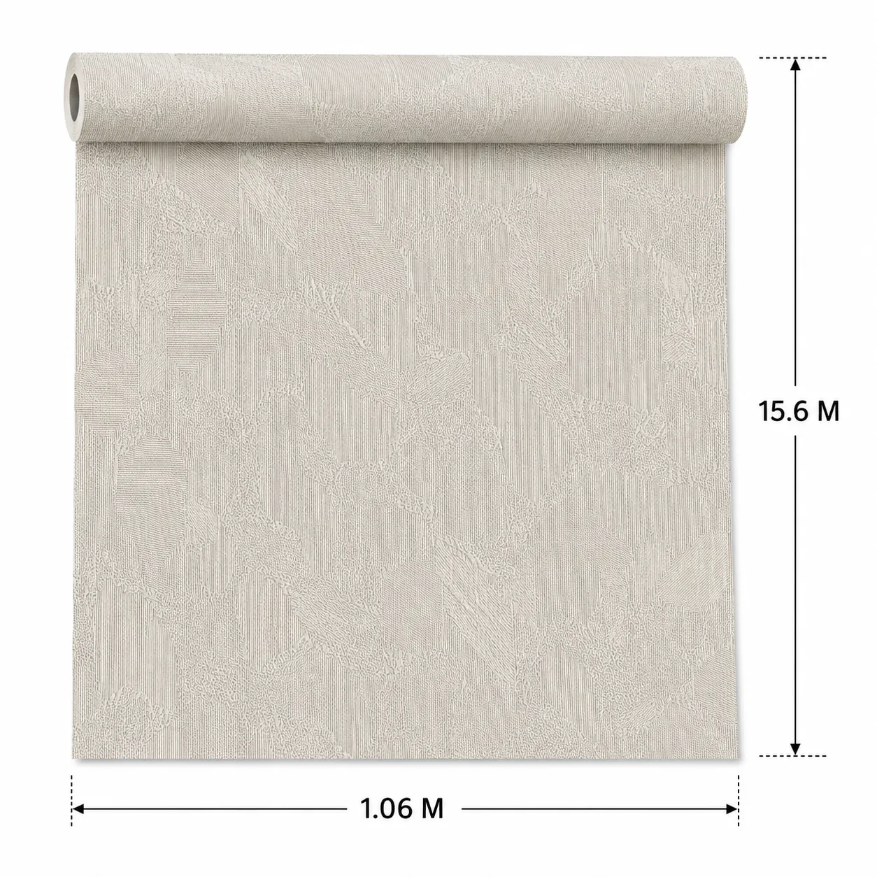 Papel tapiz textura granulada, Beige (16,54m²)