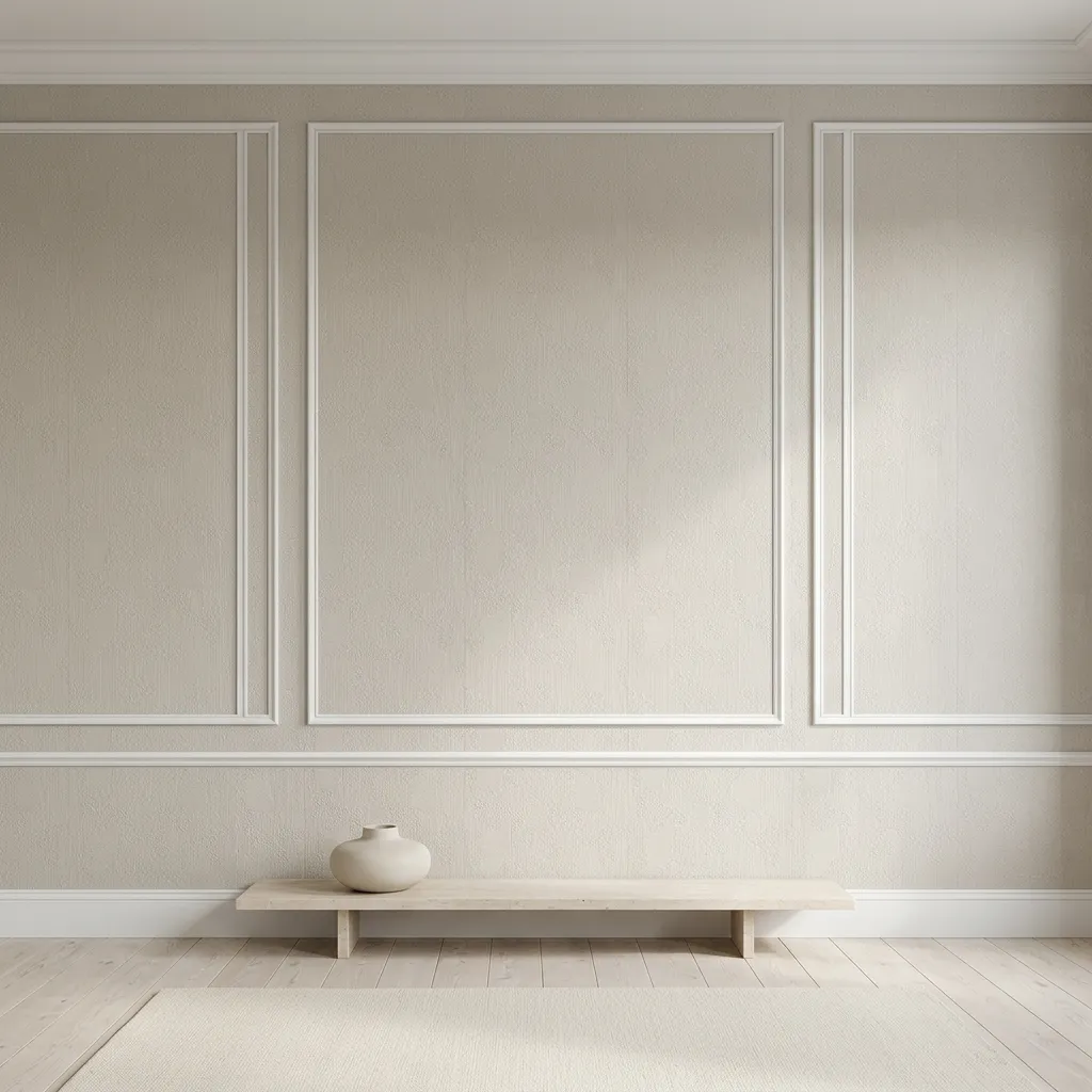 Papel tapiz textura granulada, Beige (16,54m²)