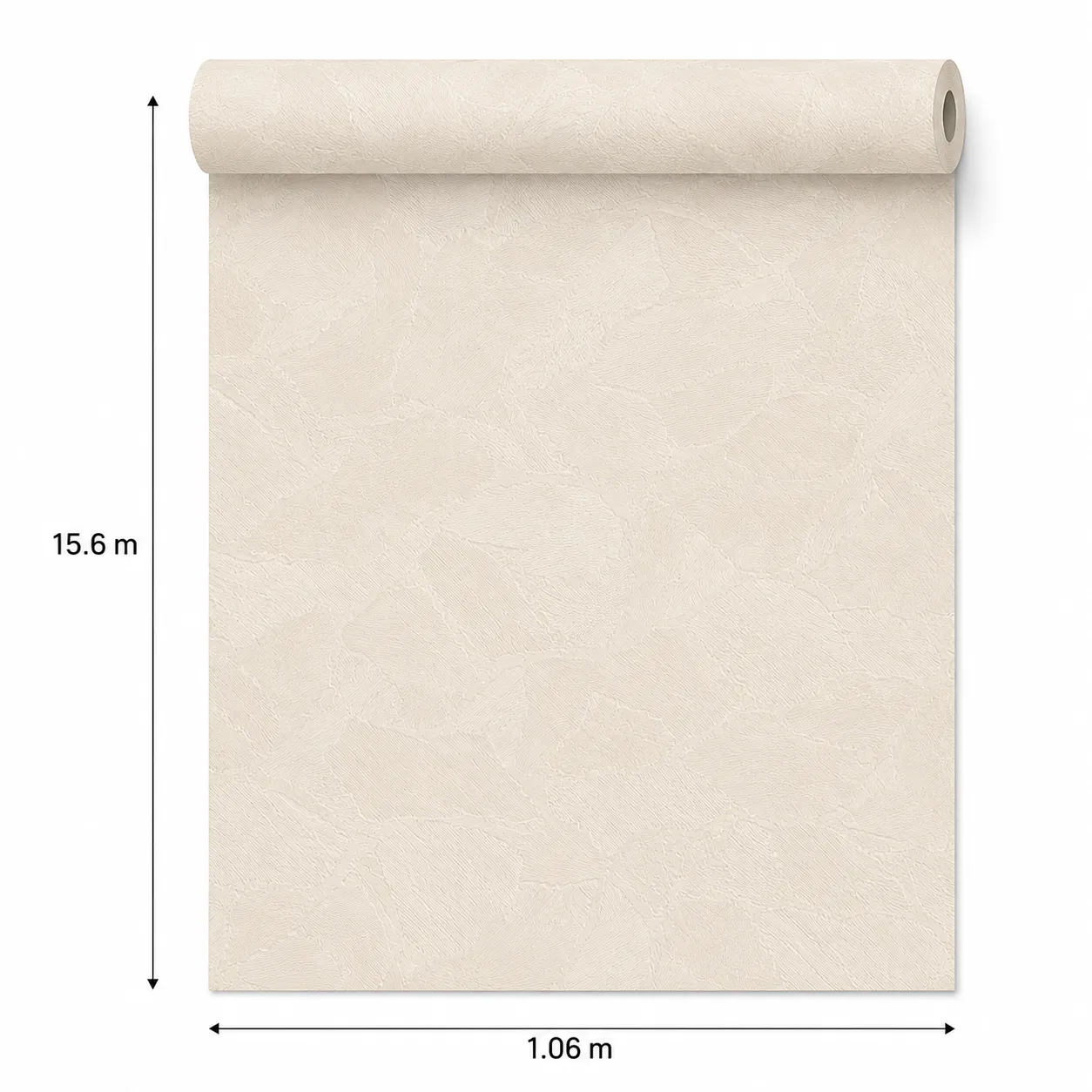 Papel tapiz texturado, Beige (16,54m²)