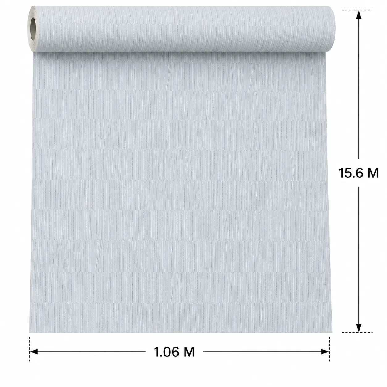 Papel tapiz textura vetada, Celeste (16,54m²)