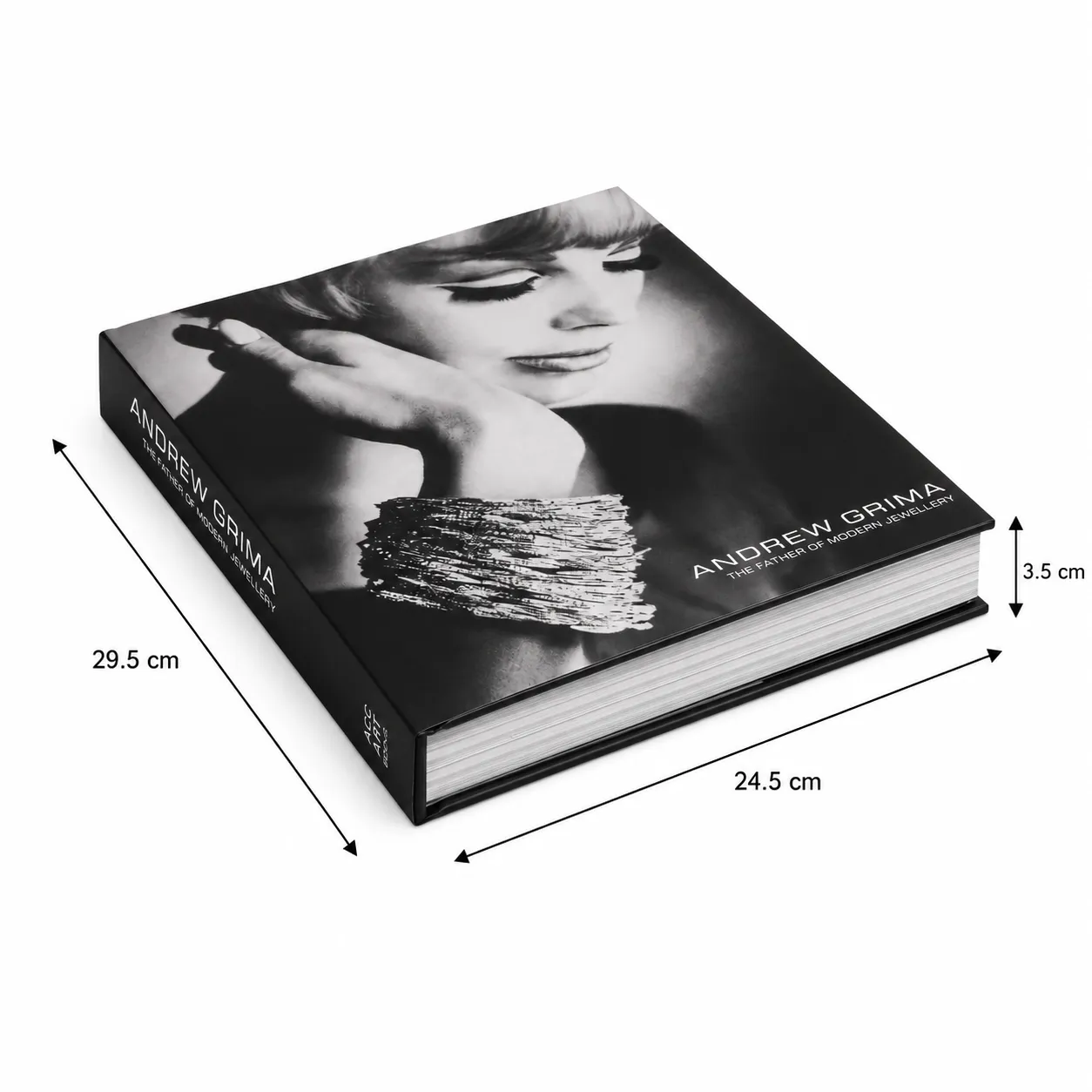 OPEN BOOK ANDREW GRIMA BLACK 295*245*35MM