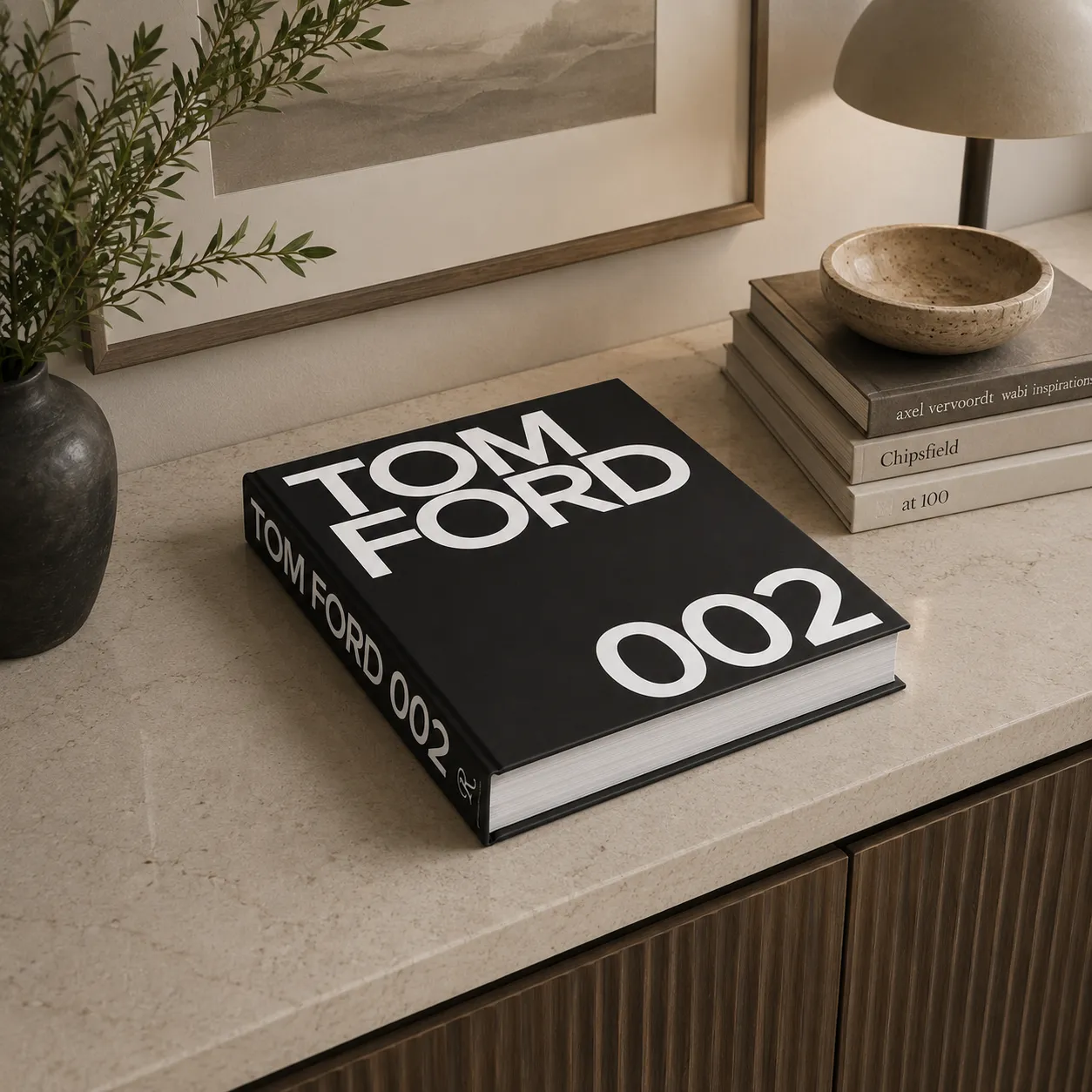 OPEN BOOK BIG TOM FORD 002 BLACK 316*255*40MM