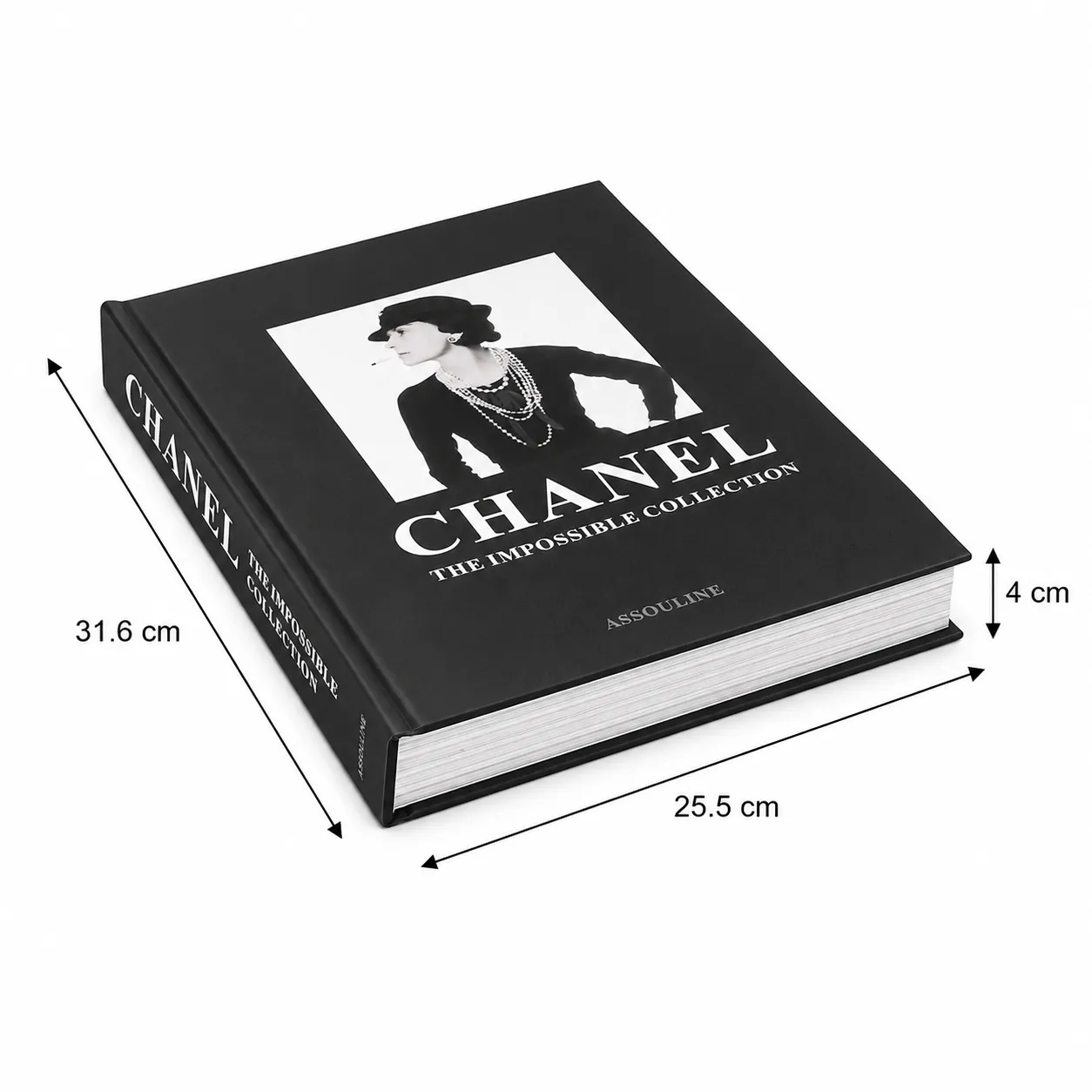 OPEN BOOK BIG CHANEL BLACK 31.6*25.5*4CM