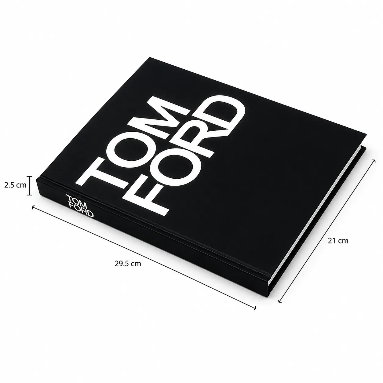 OPEN BOOK BLACK TOM FORD 29.5X21X2.5MM