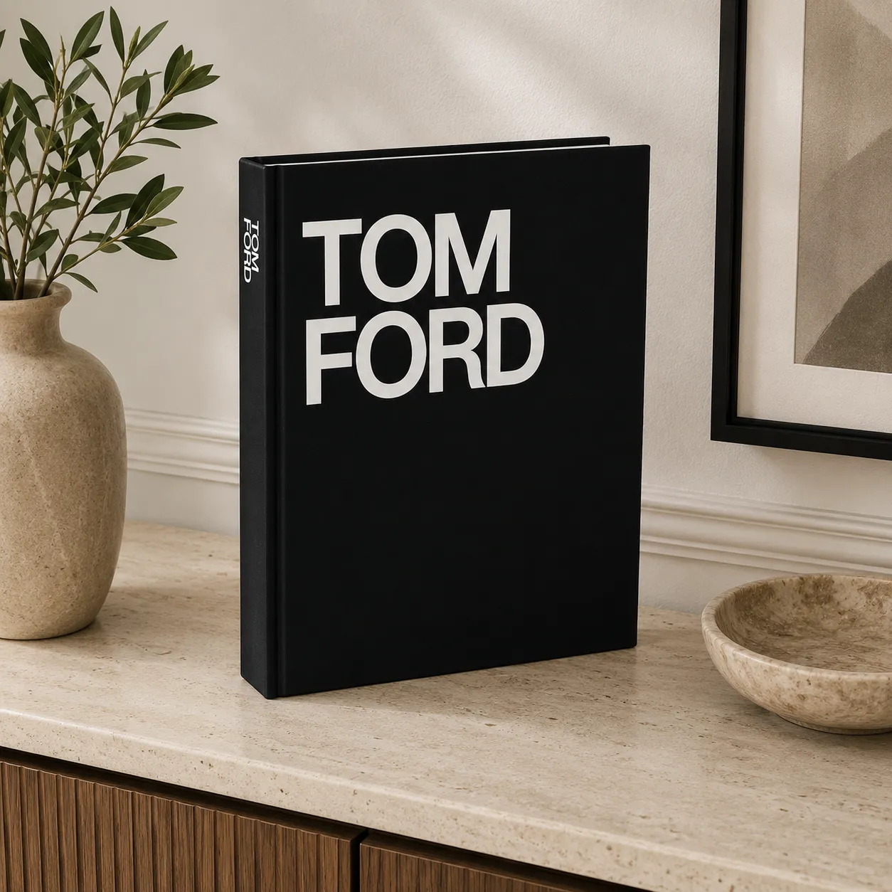 OPEN BOOK BLACK TOM FORD 29.5X21X2.5MM