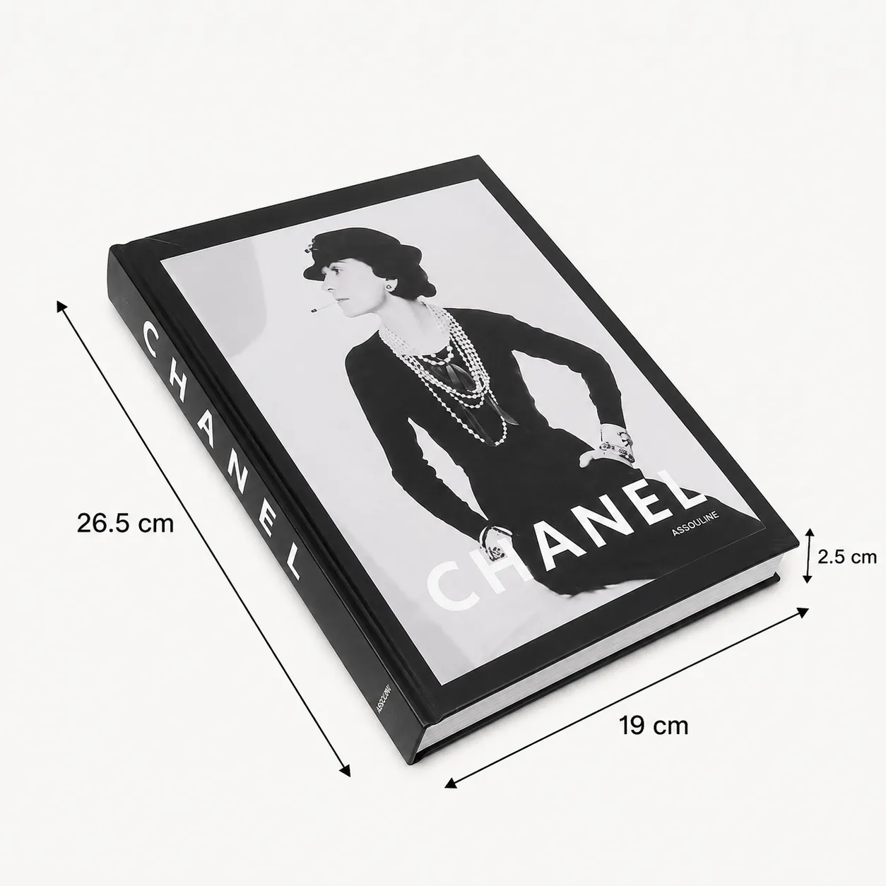 OPEN DECORATIVE BOOK CHANEL 26.5*19*2.5CM