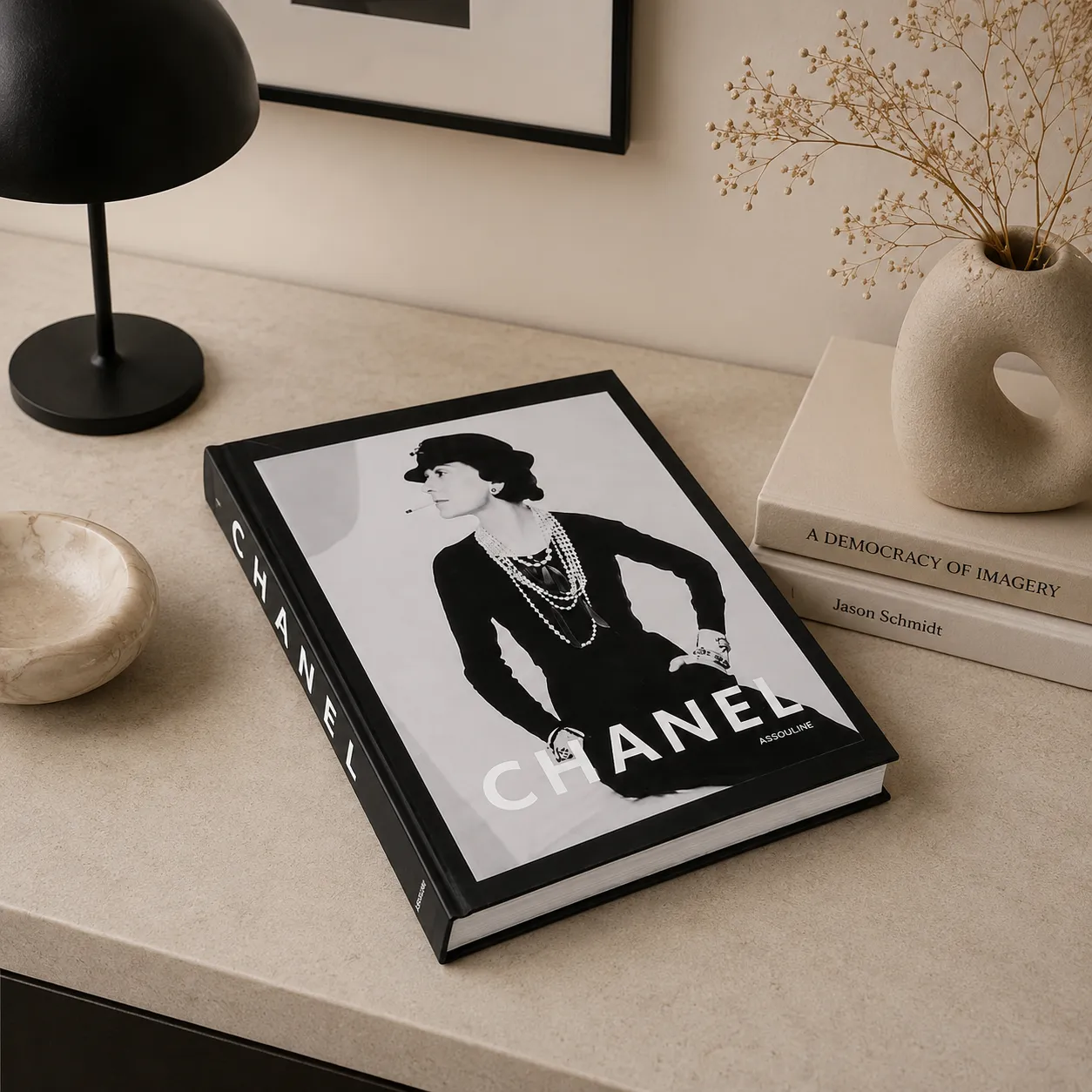 OPEN DECORATIVE BOOK CHANEL 26.5*19*2.5CM