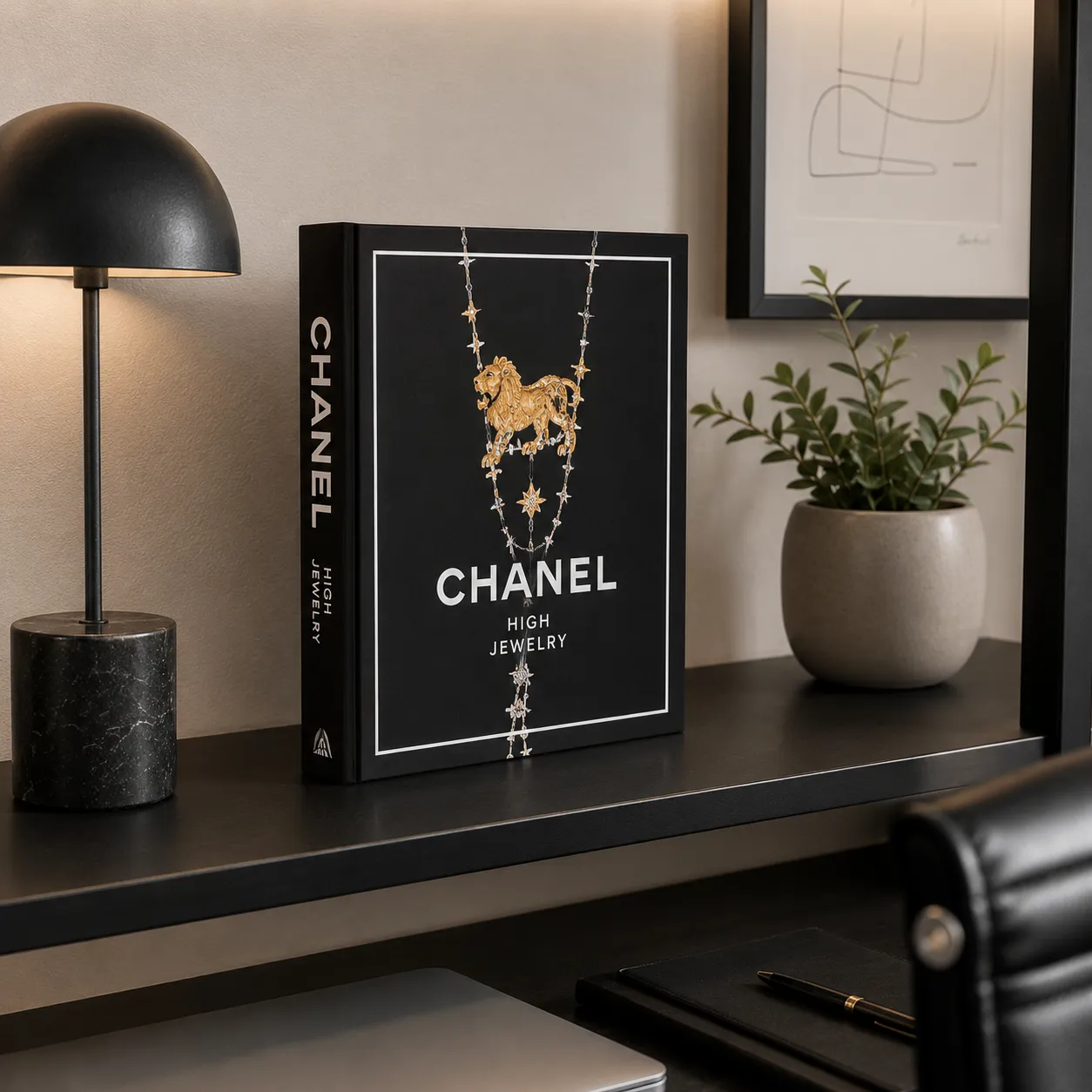 OPEN BOOK CHANEL JEWELRY 29.5X24.5X3.5MM