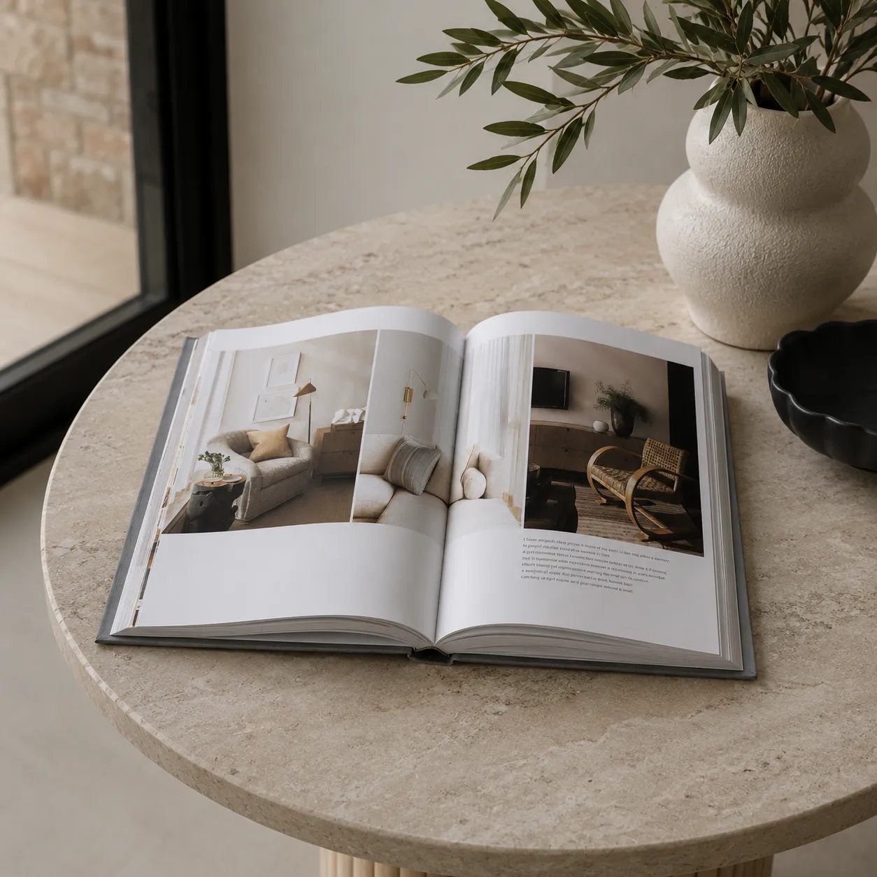 OPEN DECORATIVE BOOK CHRISTIAN DIOR 26.5*19*2.5CM