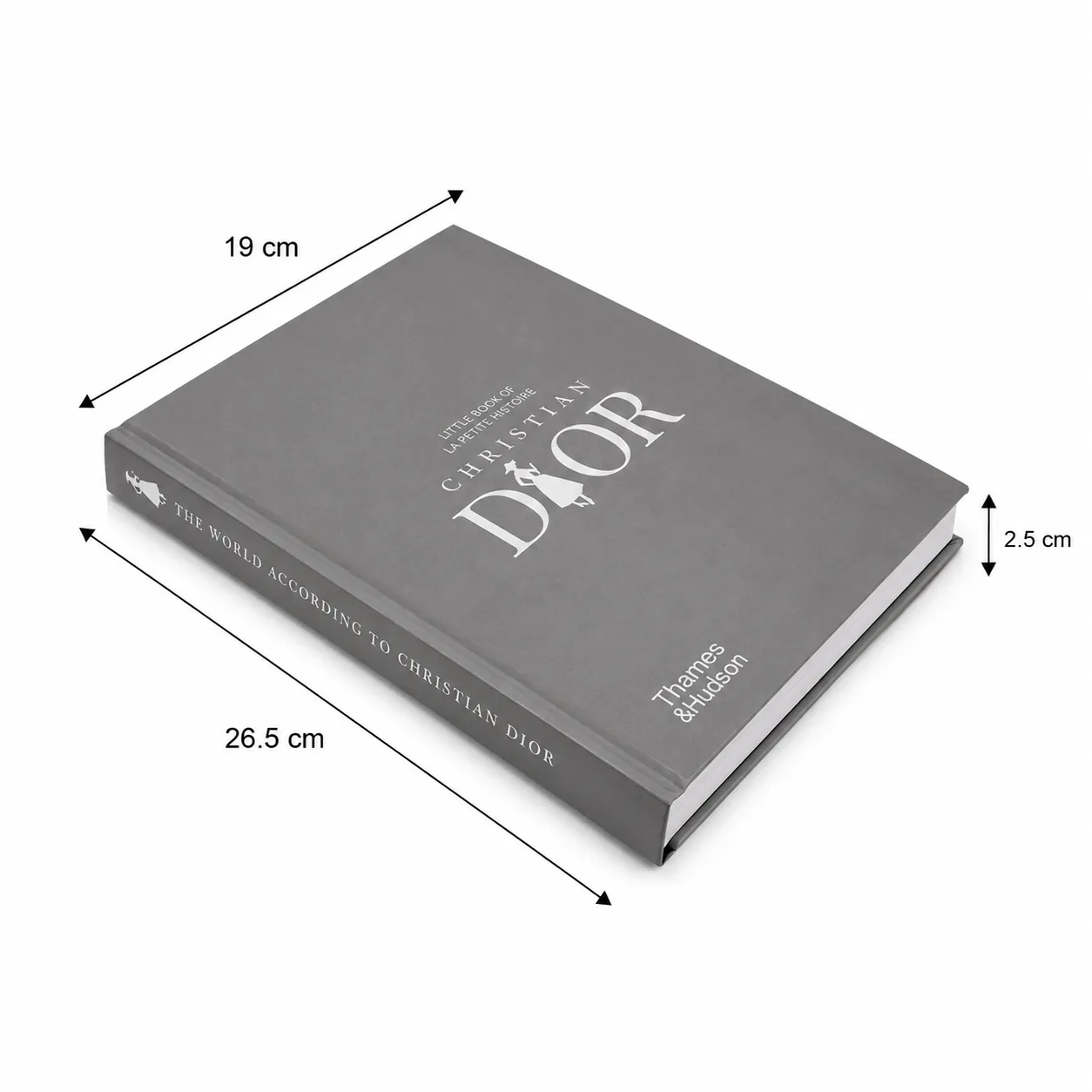 OPEN DECORATIVE BOOK CHRISTIAN DIOR 26.5*19*2.5CM