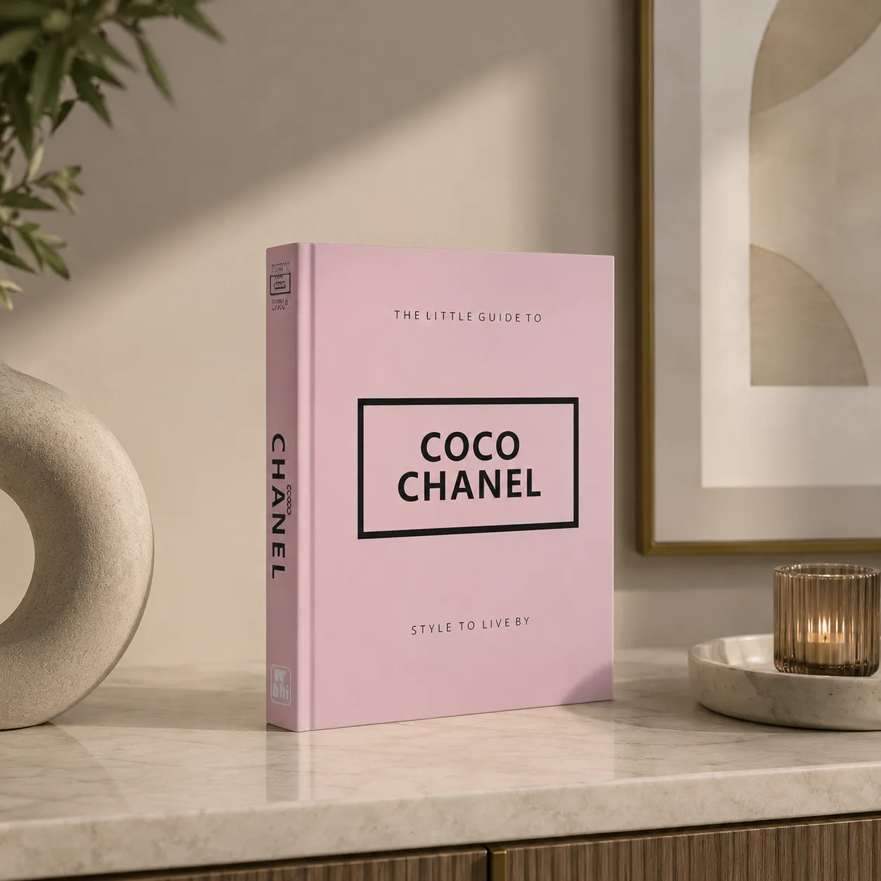 OPEN BOOK COCO CHANEL ROSADO 295*245*28MM