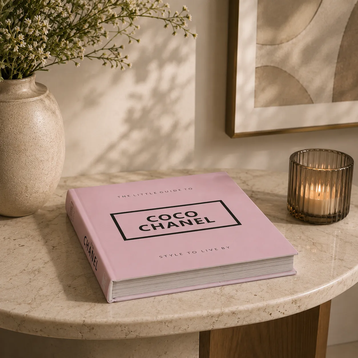 OPEN BOOK COCO CHANEL ROSADO 295*245*28MM