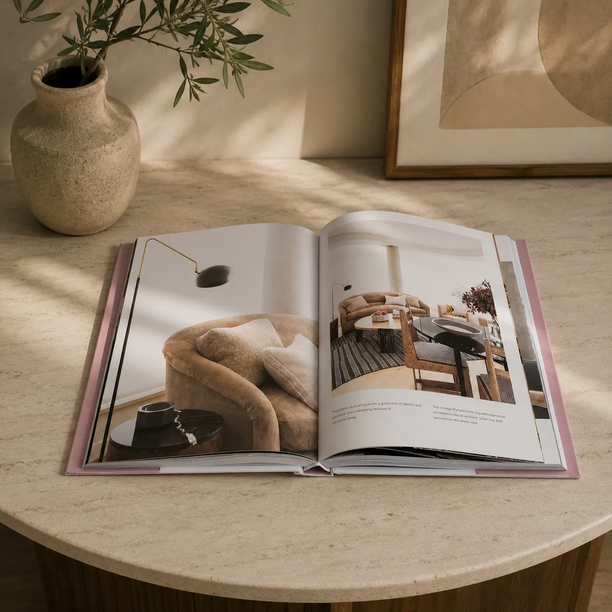 OPEN BOOK COCO CHANEL ROSADO 295*245*28MM