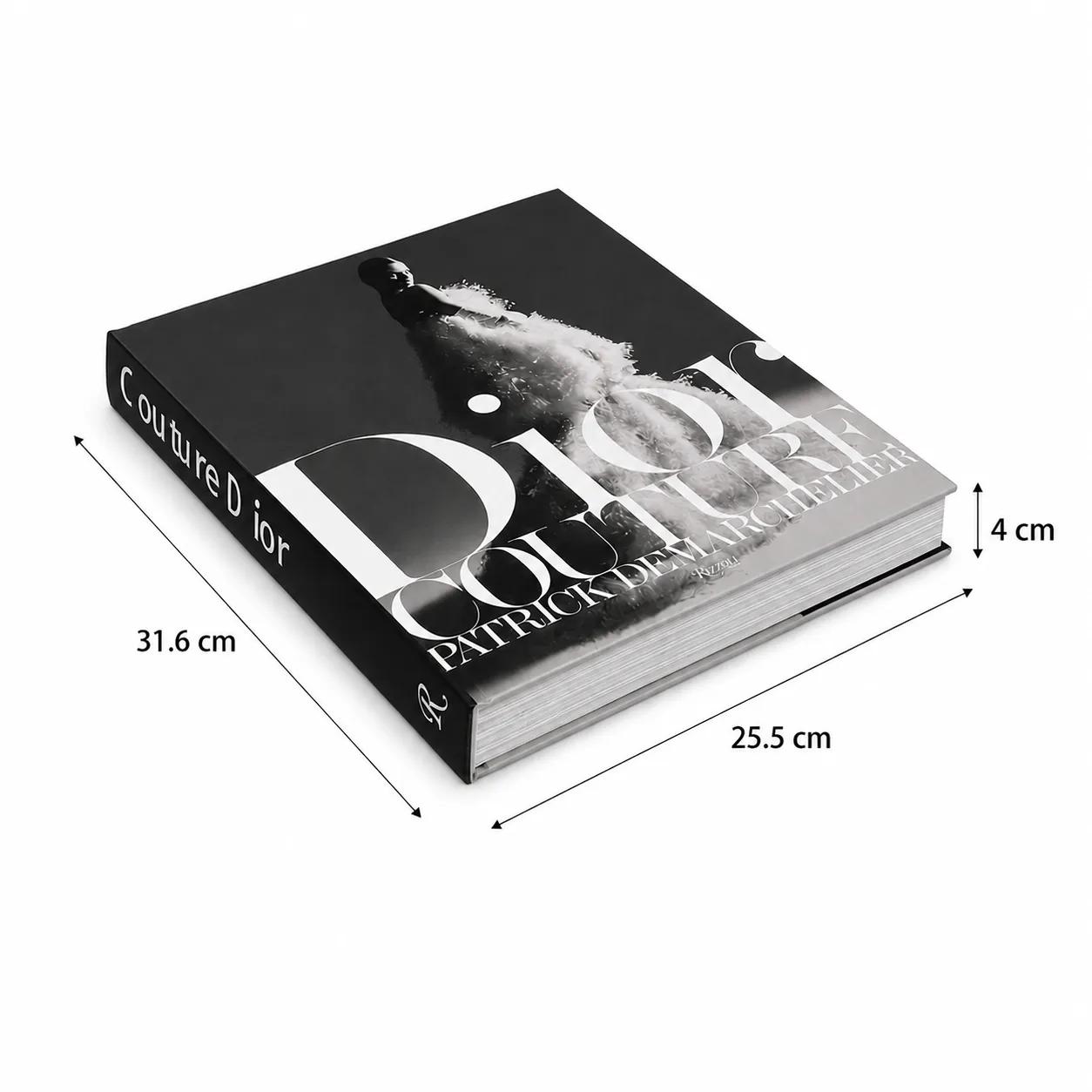 OPEN DECORATIVE BOOK DIOR 31.6X25.5X4CM