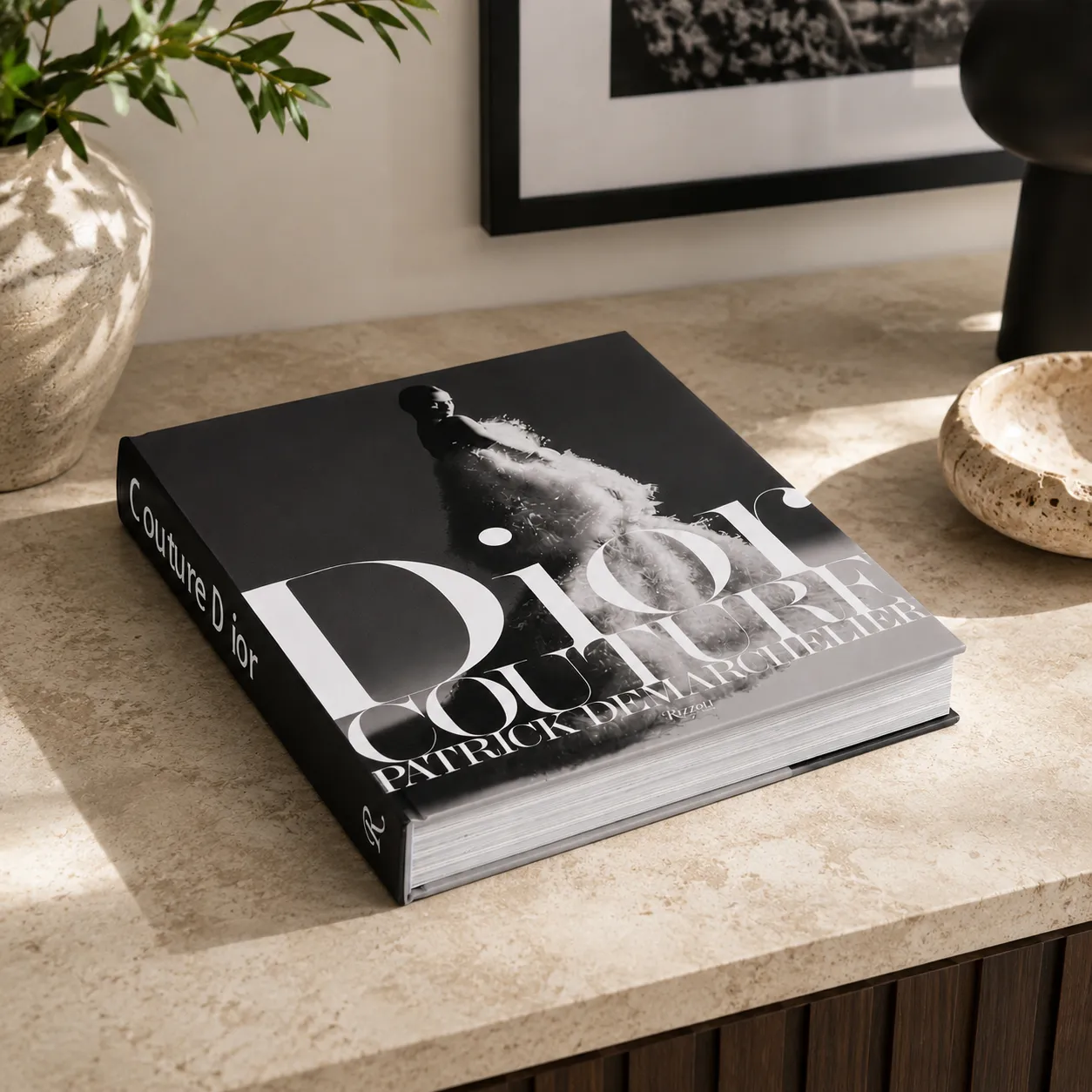 OPEN DECORATIVE BOOK DIOR 31.6X25.5X4CM