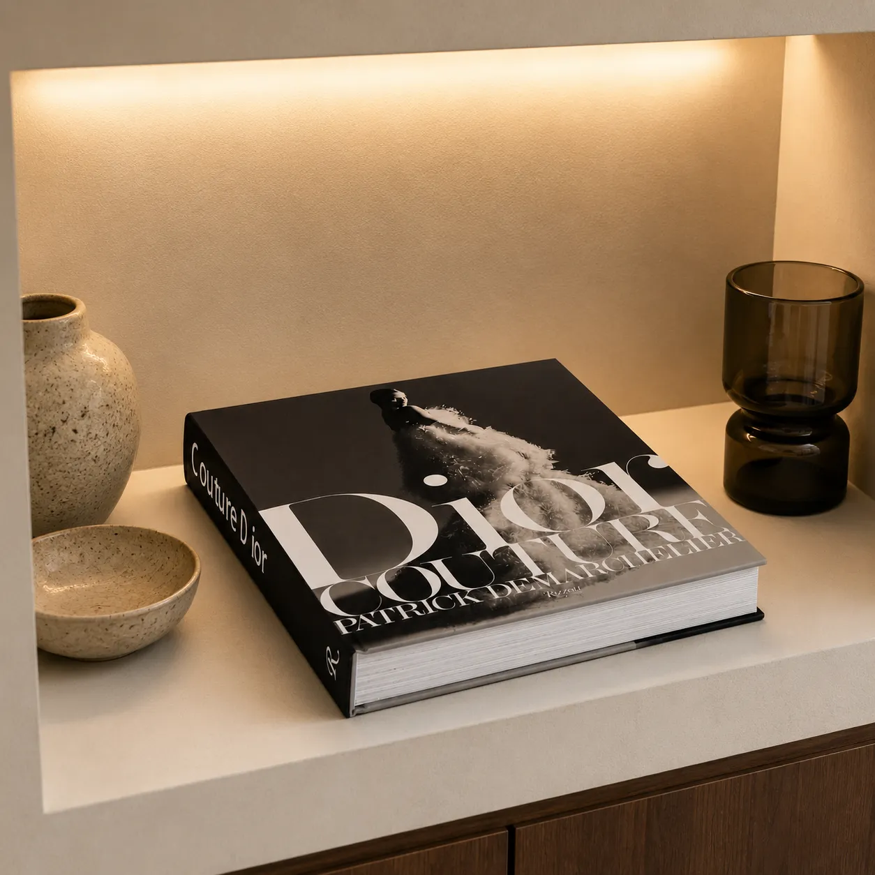 OPEN DECORATIVE BOOK DIOR 31.6X25.5X4CM